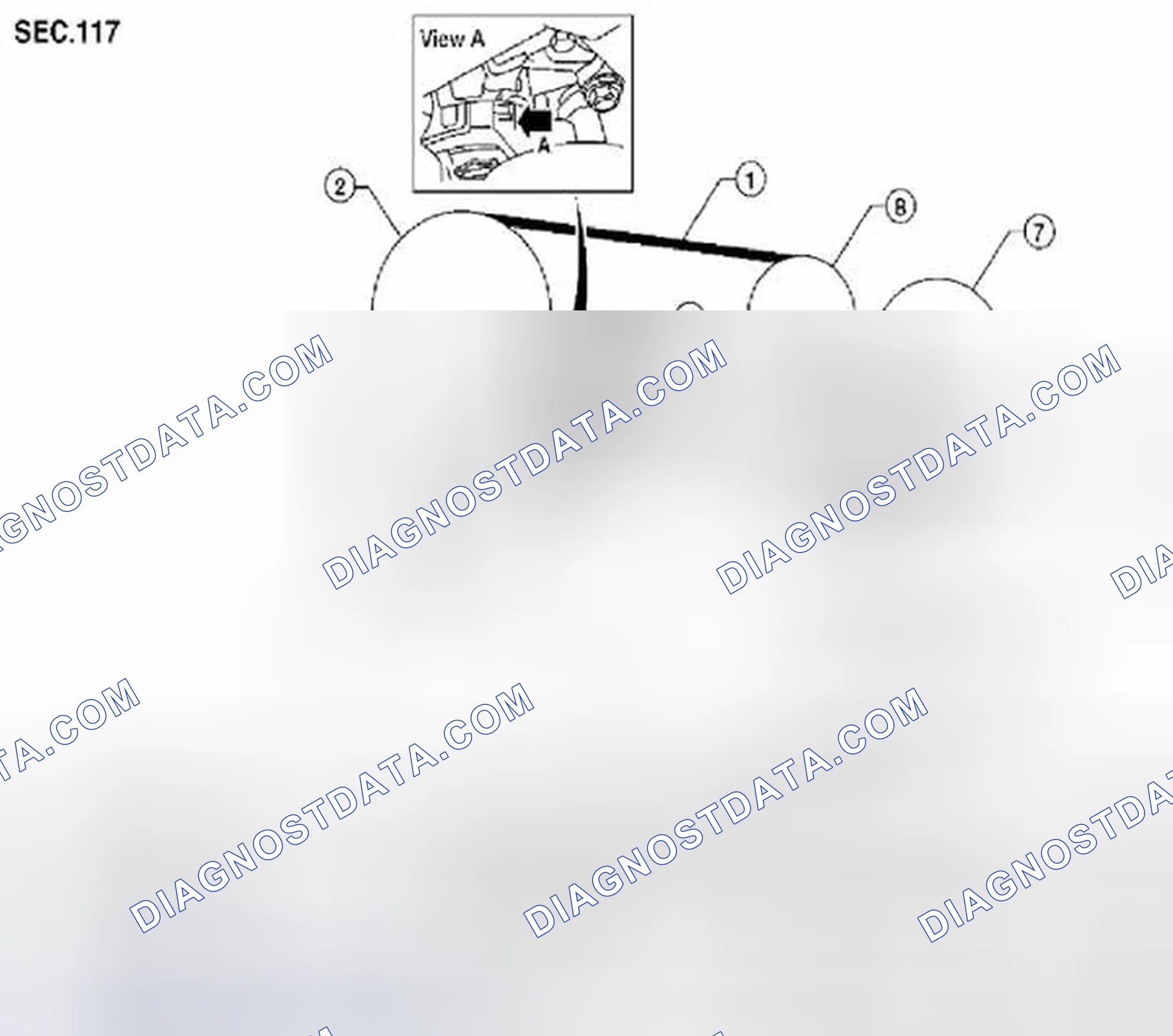 Scheme 18: Drive Belt Exploded View [QR25DE]