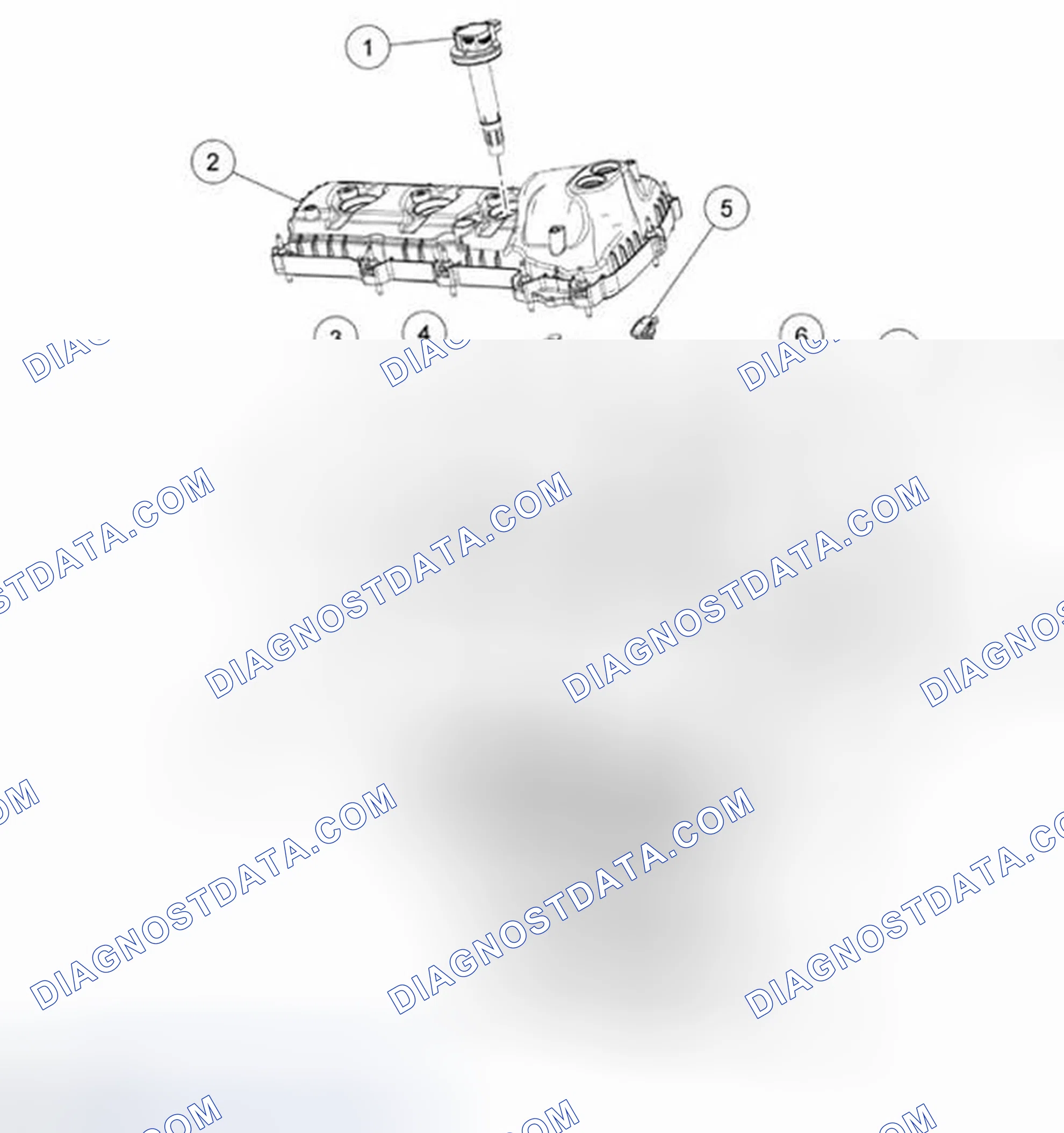 Scheme 277: Engine Upper - RH Cylinder Head