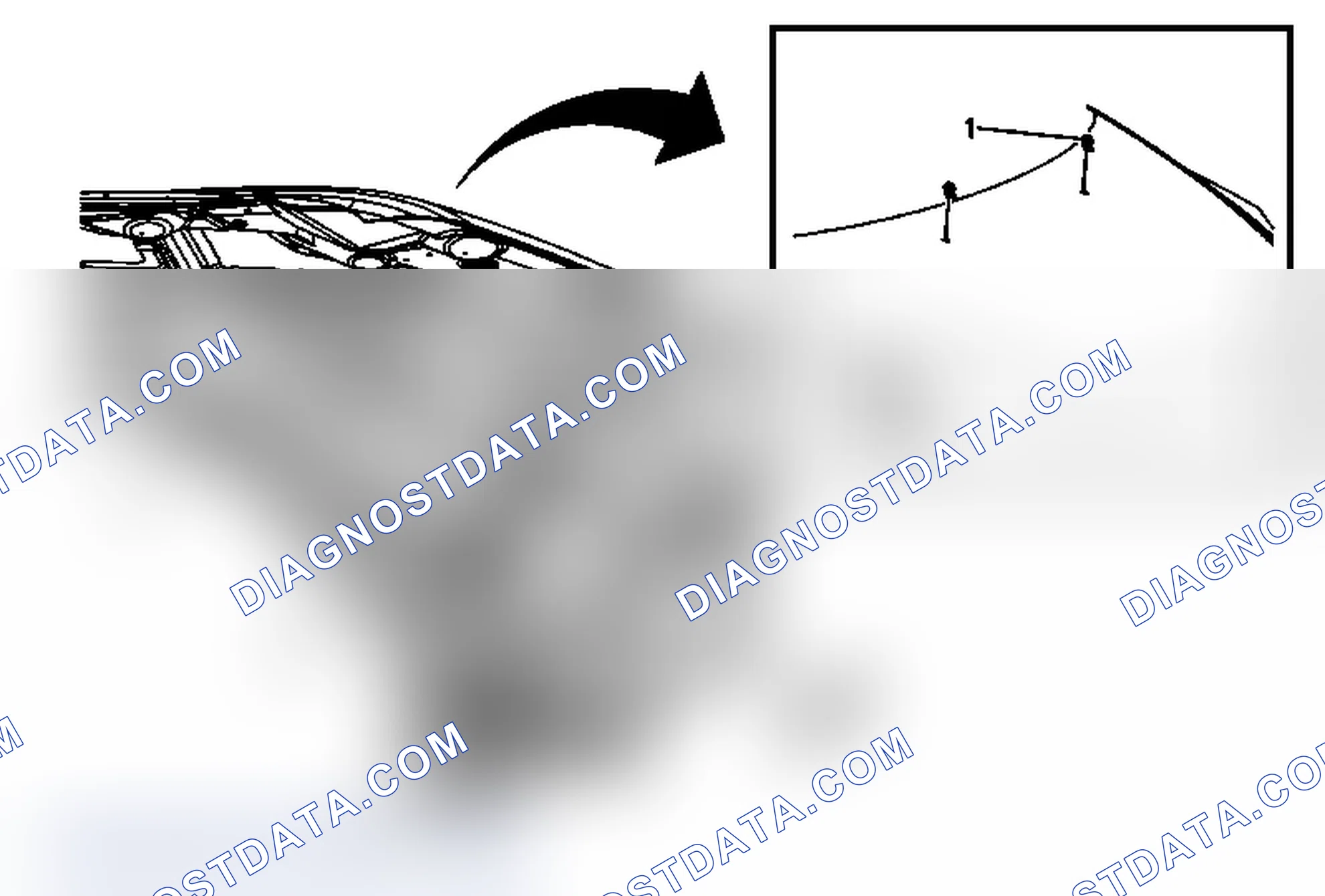 Scheme 9: Windshield Washer Hose Replacement (Acadia)