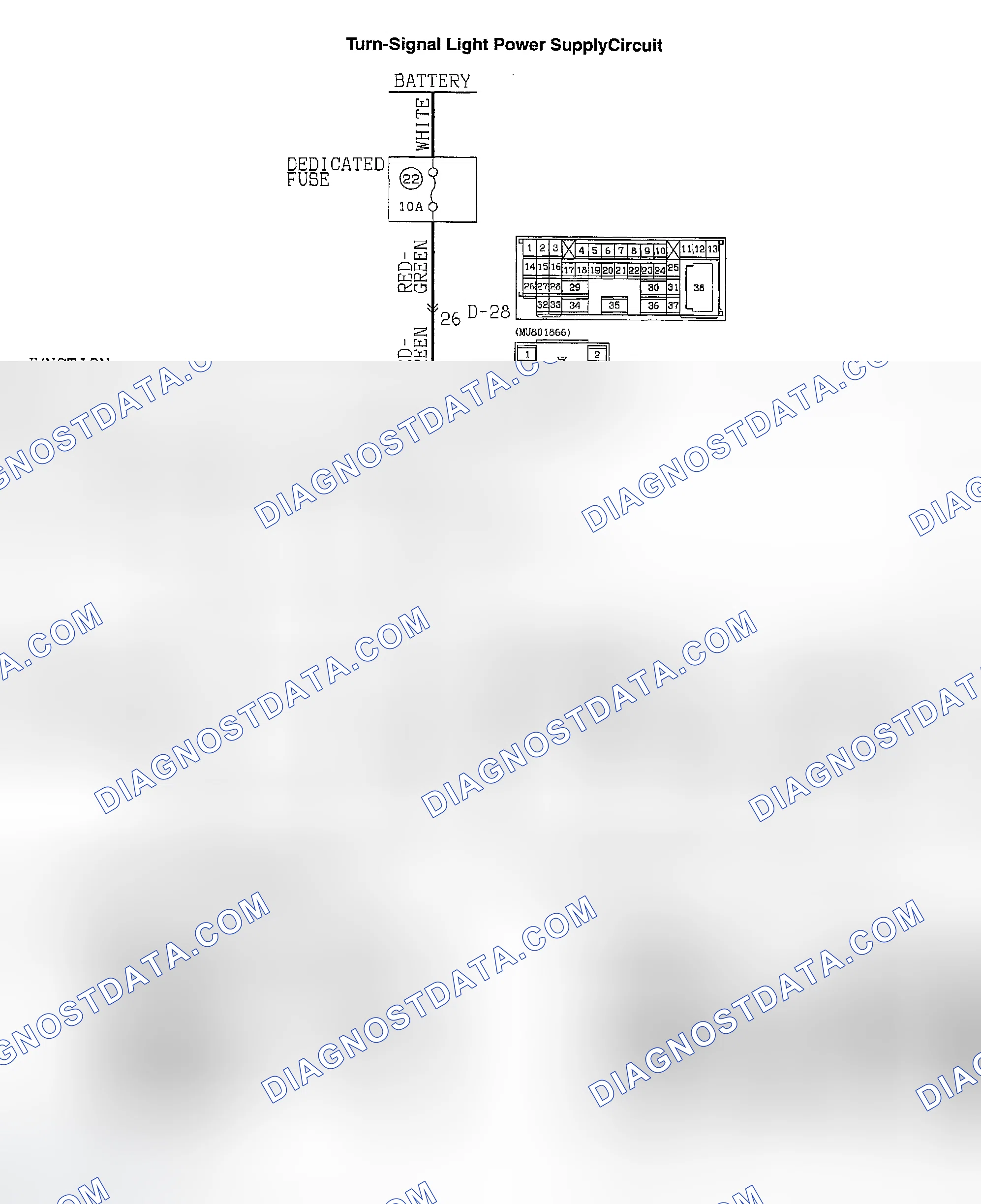 Scheme 30: CIRCUIT DIAGRAM & CONNECTOR IDENTIFICATION