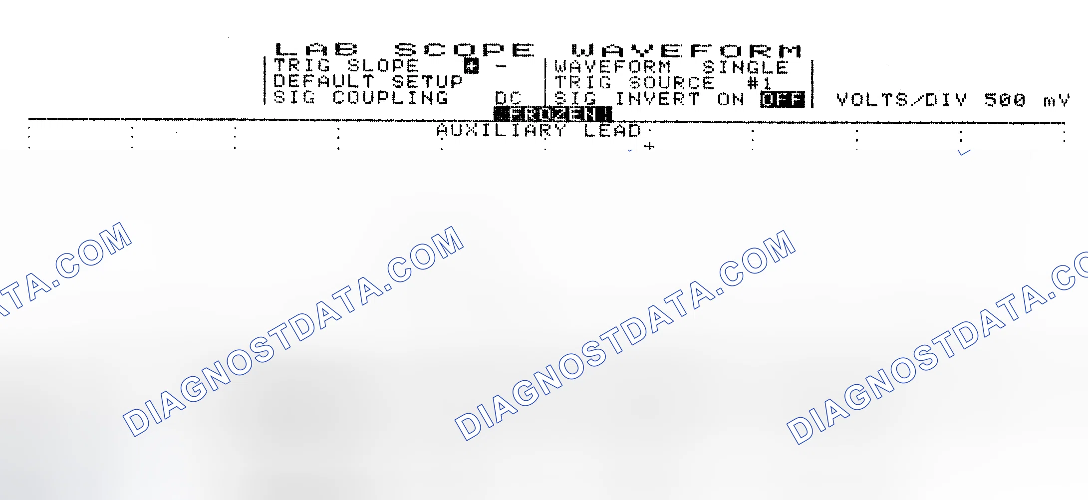 Scheme 10: Single Injector w/Excessive Current Flow - Current Pattern