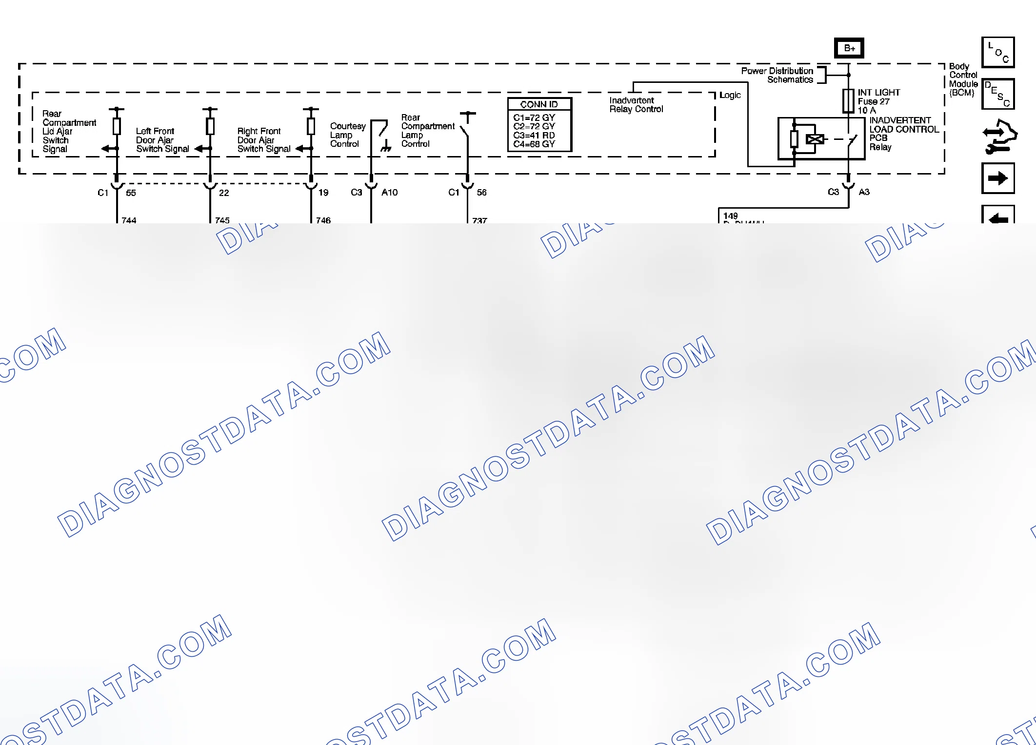 Scheme 6: Interior Lights Schematics