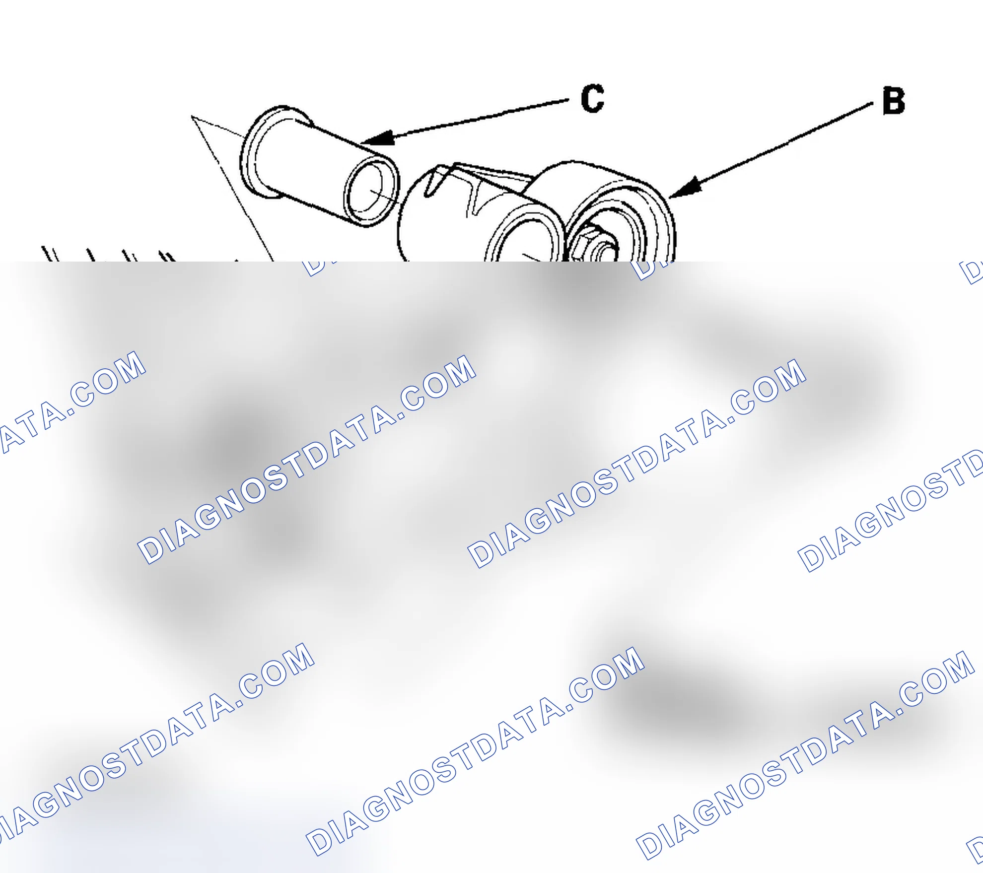 Scheme 140: Timing Belt Adjuster Replacement