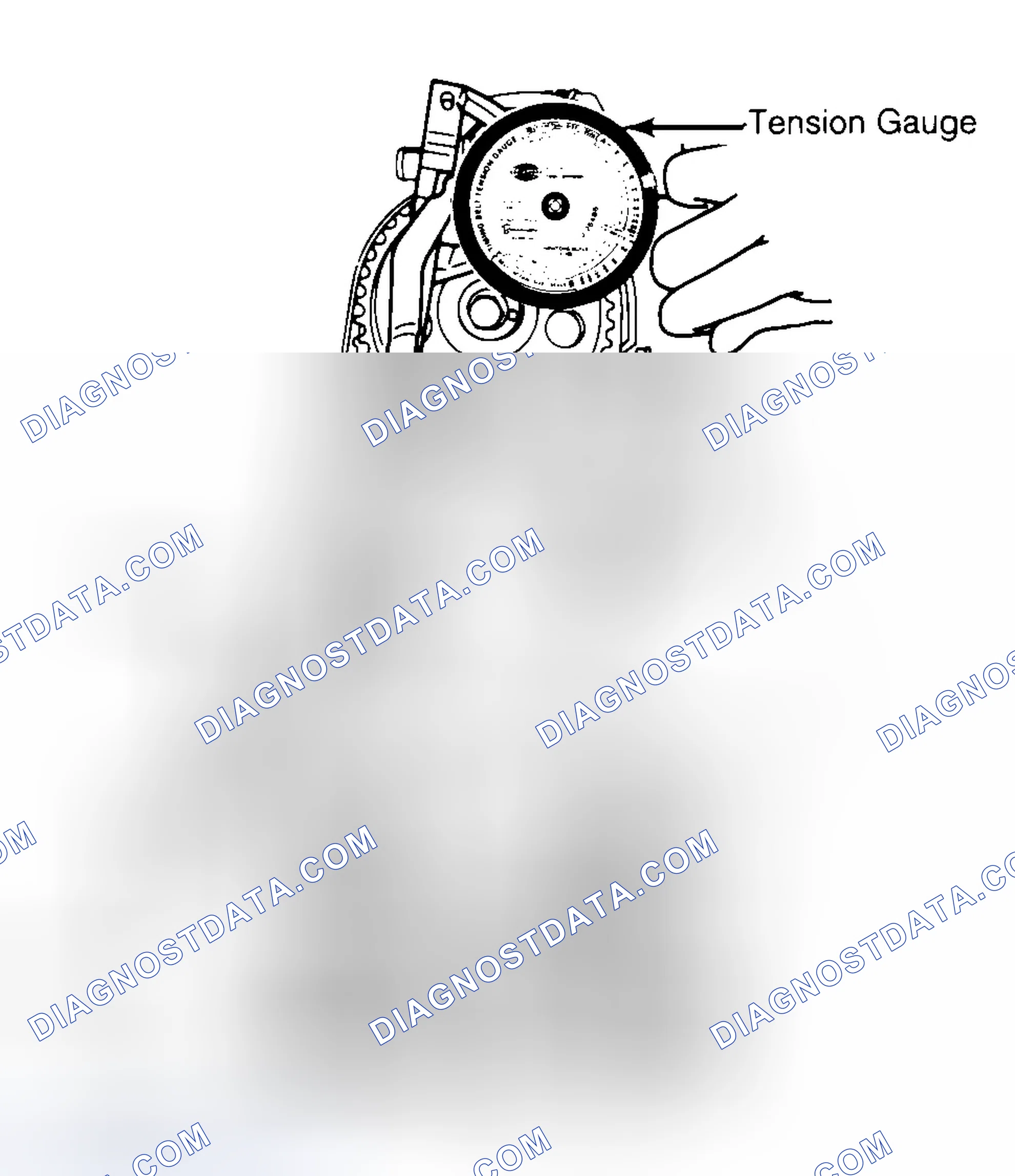 Scheme 3: Adjusting Typical Timing Belt Tension