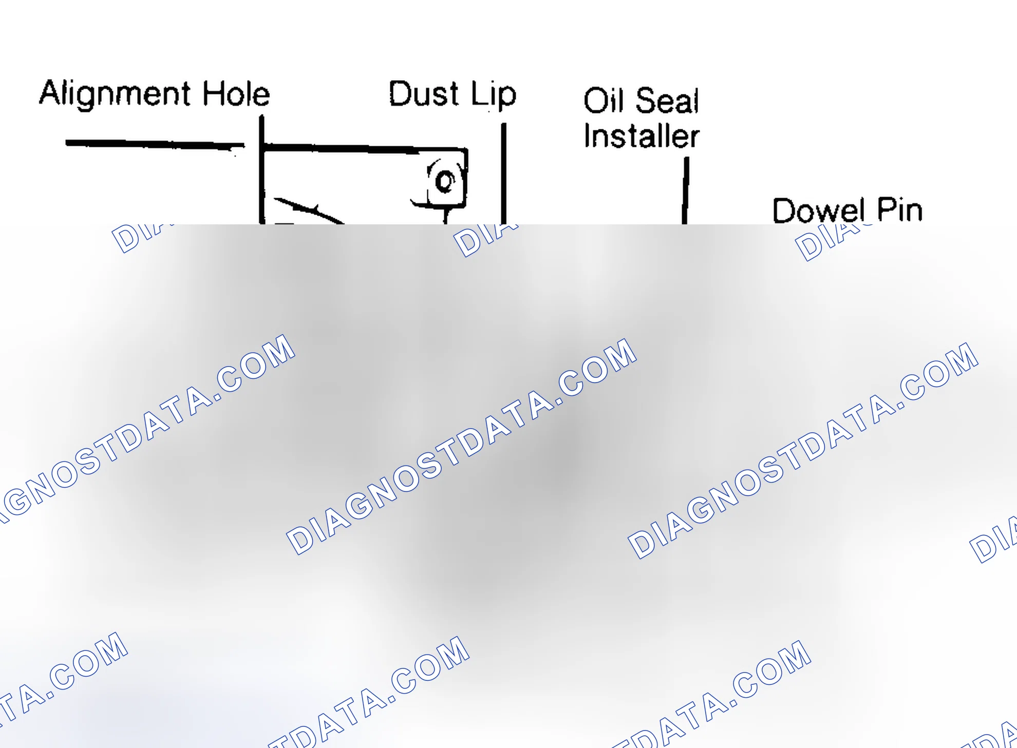 Scheme 10: Installing Typical One-Piece Oil Seal