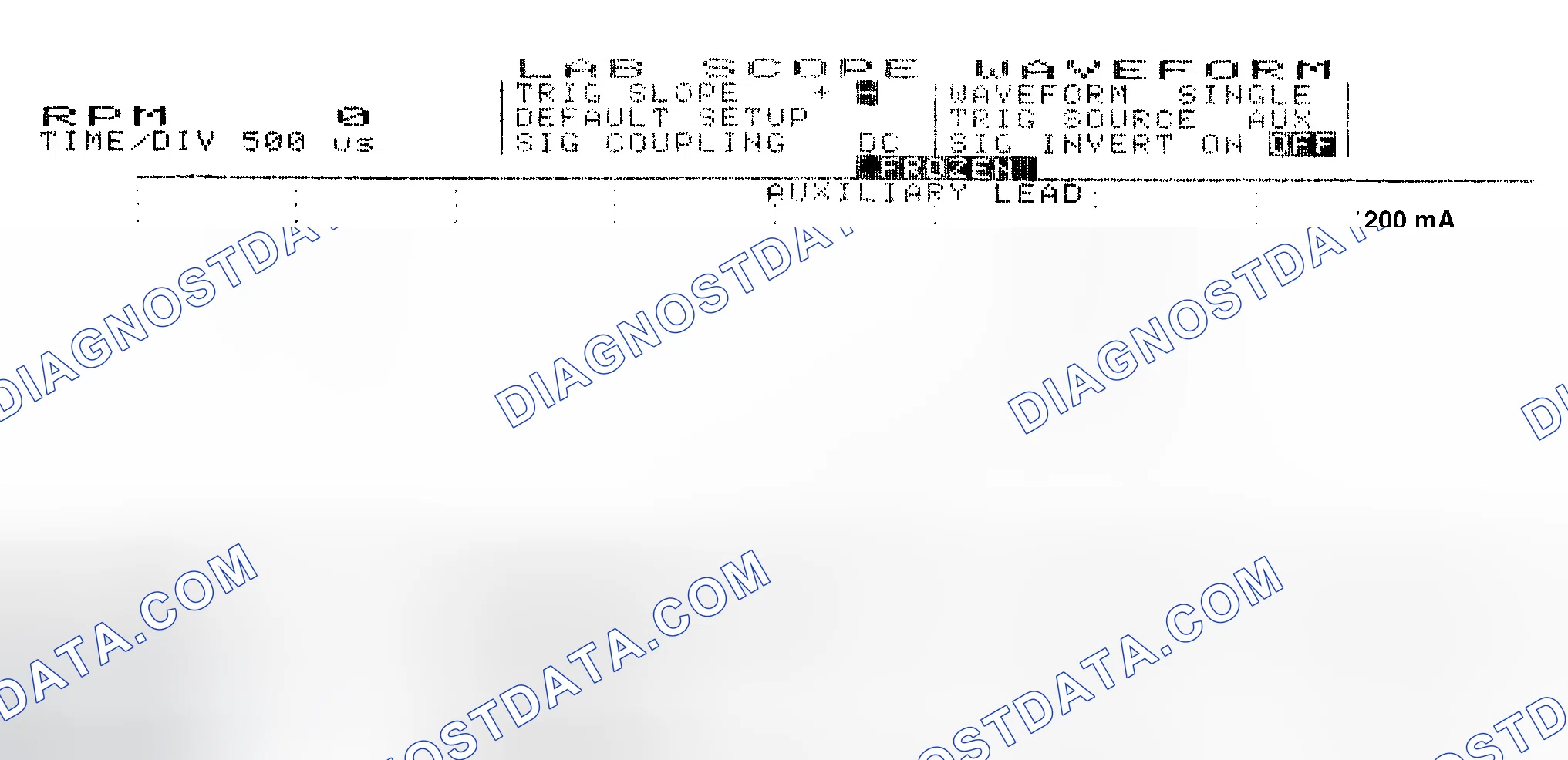Scheme 17: Single Injector w/Normal Current Flow - Current Pattern
