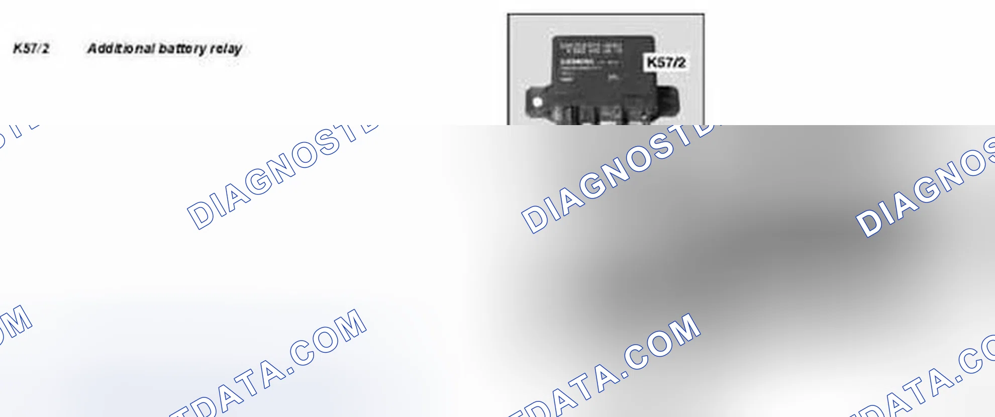 Fig. 10: Identifying Additional Battery Relay Location