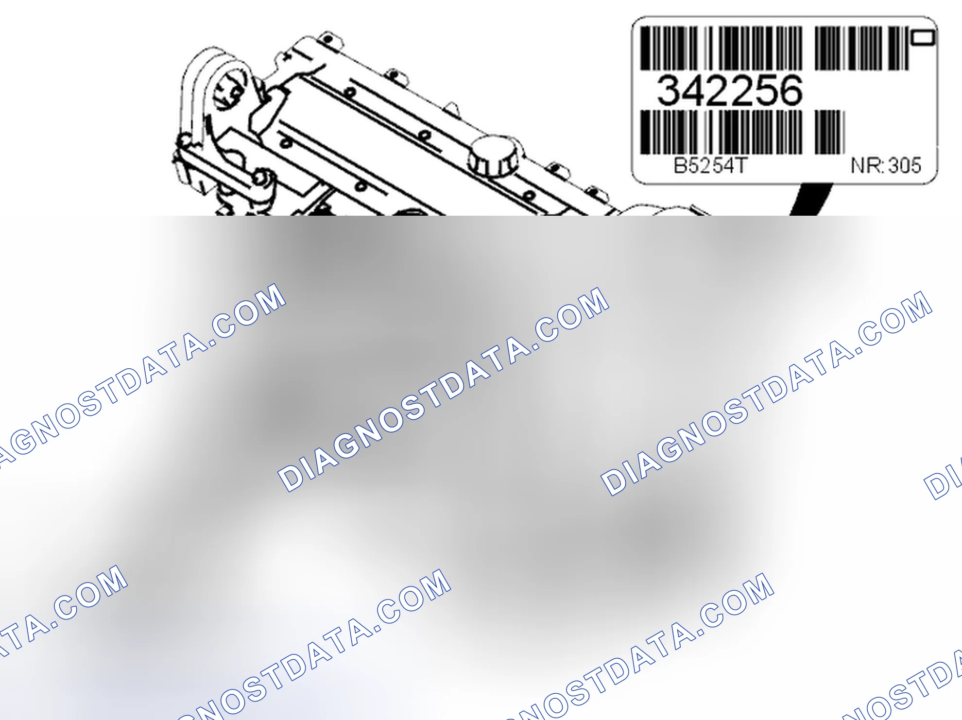 Scheme 4: Engine manufacture number, engine serial number and type