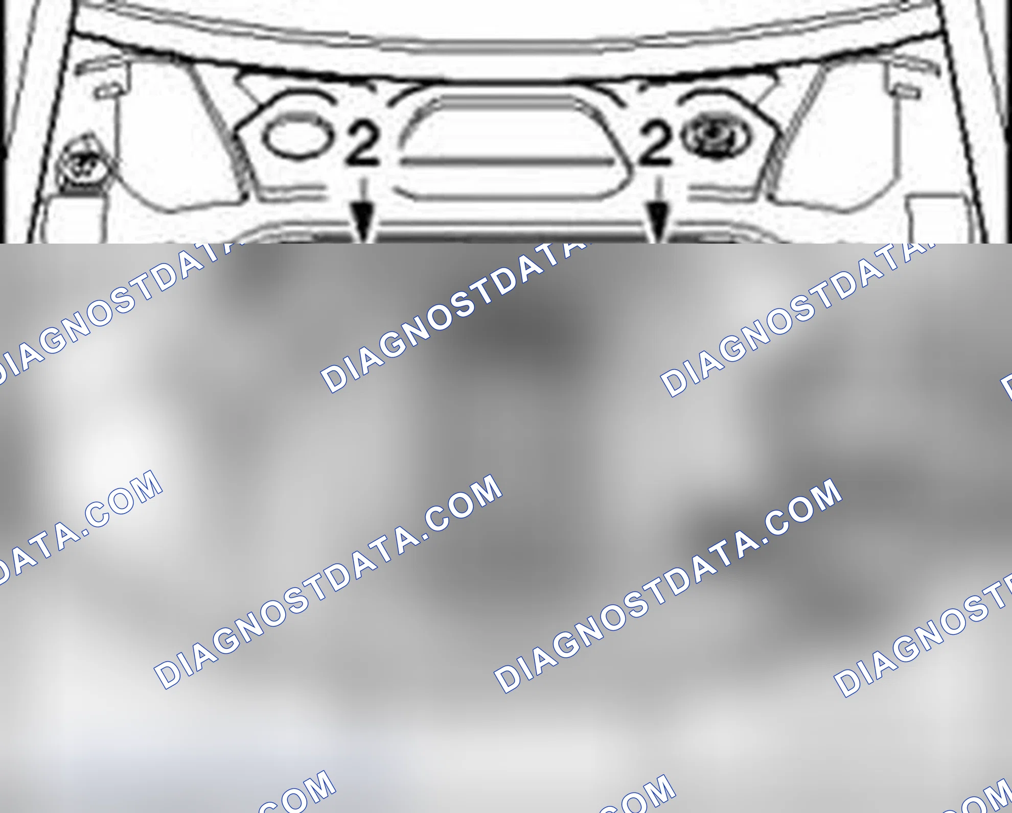 Scheme 40: 6 cylinder engine cover, removing