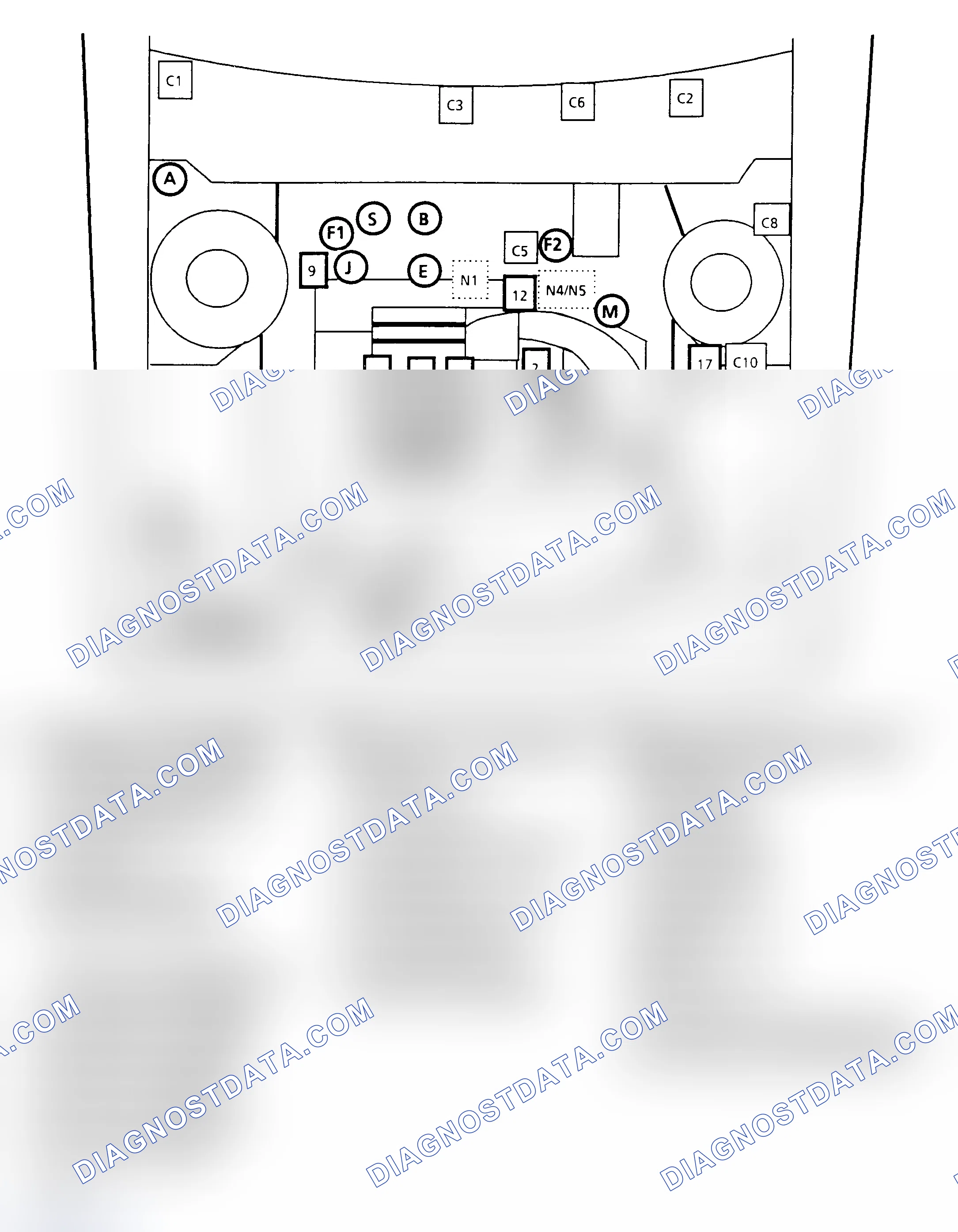 Scheme 431: PFI Component Location (2.8L A Body)