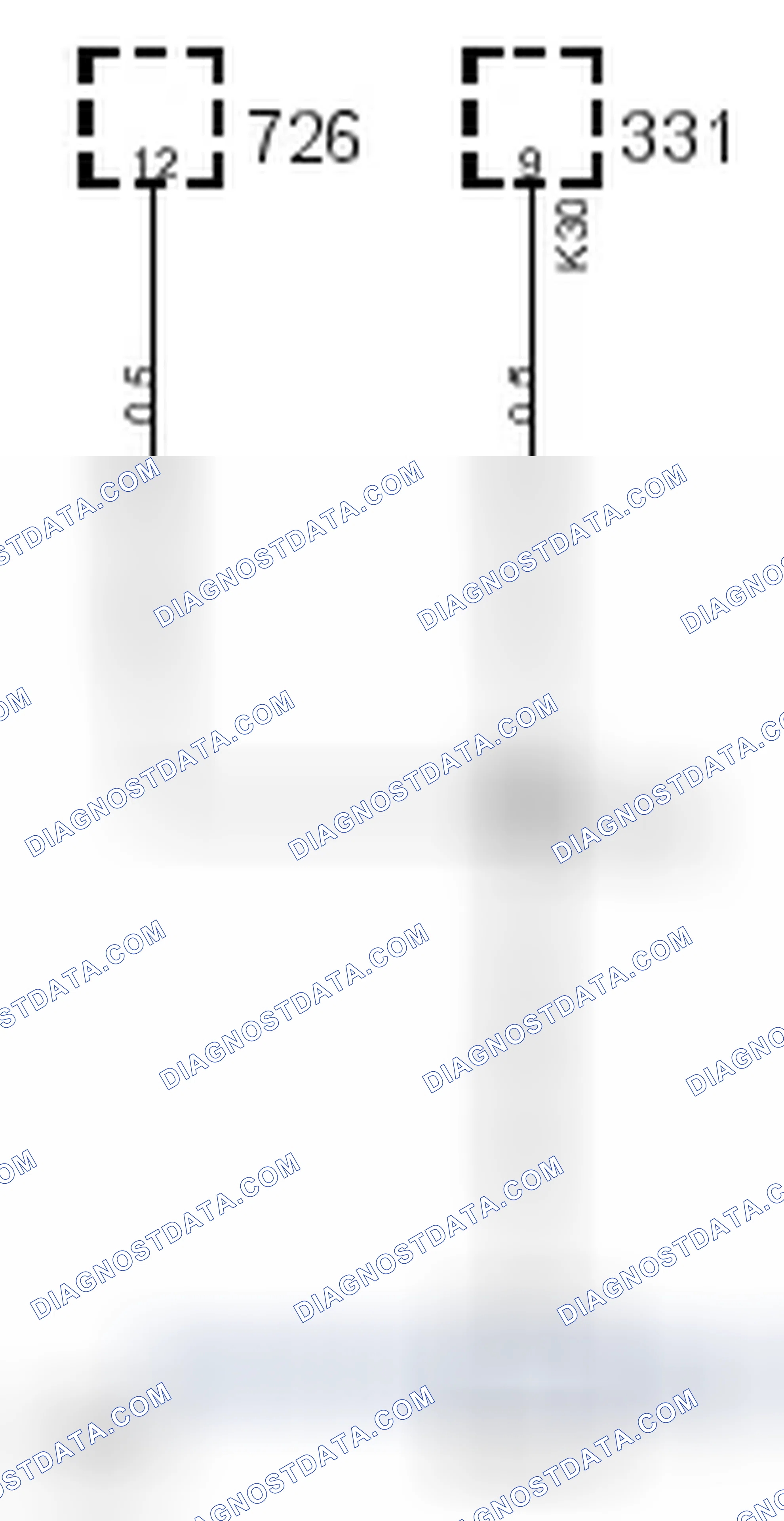 Scheme 30: Crimp Connection J72, Instrument Harness