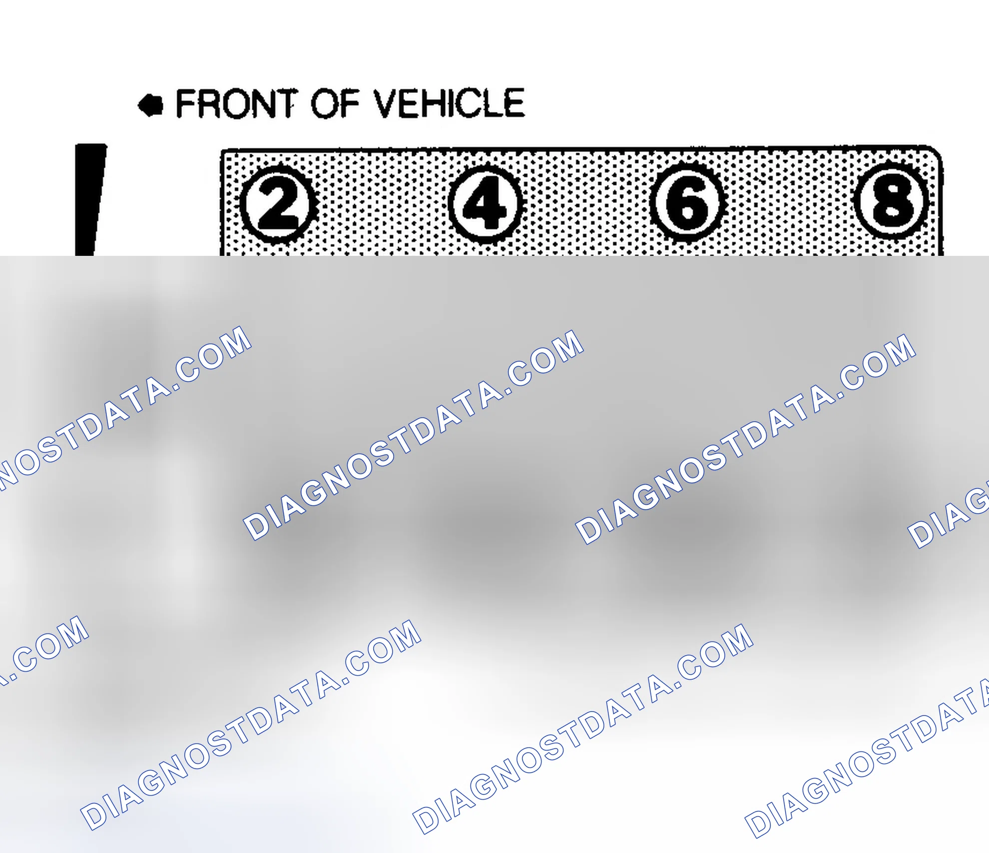 Scheme 3: Firing Order (6.5L Diesel)