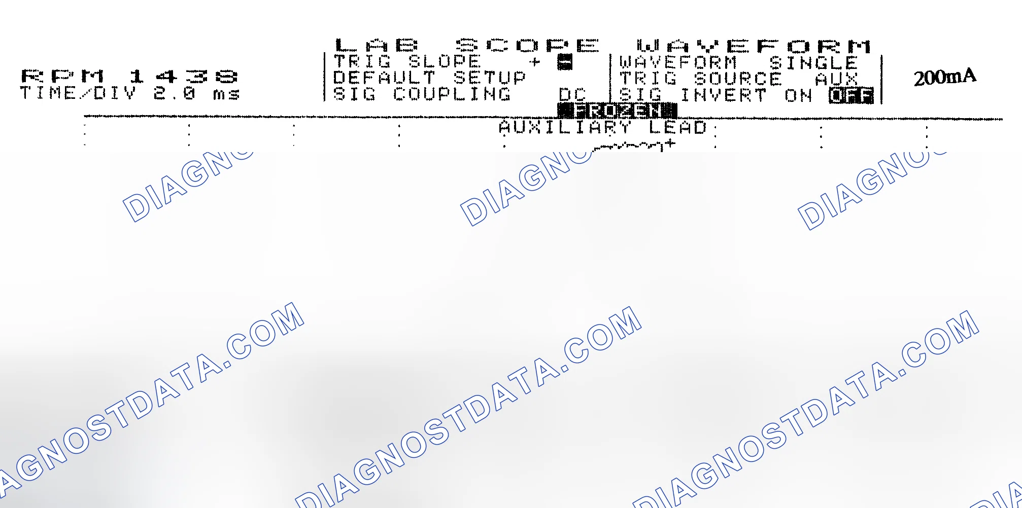 Scheme 15: Single Injector w/Normal Current Flow - Current Pattern