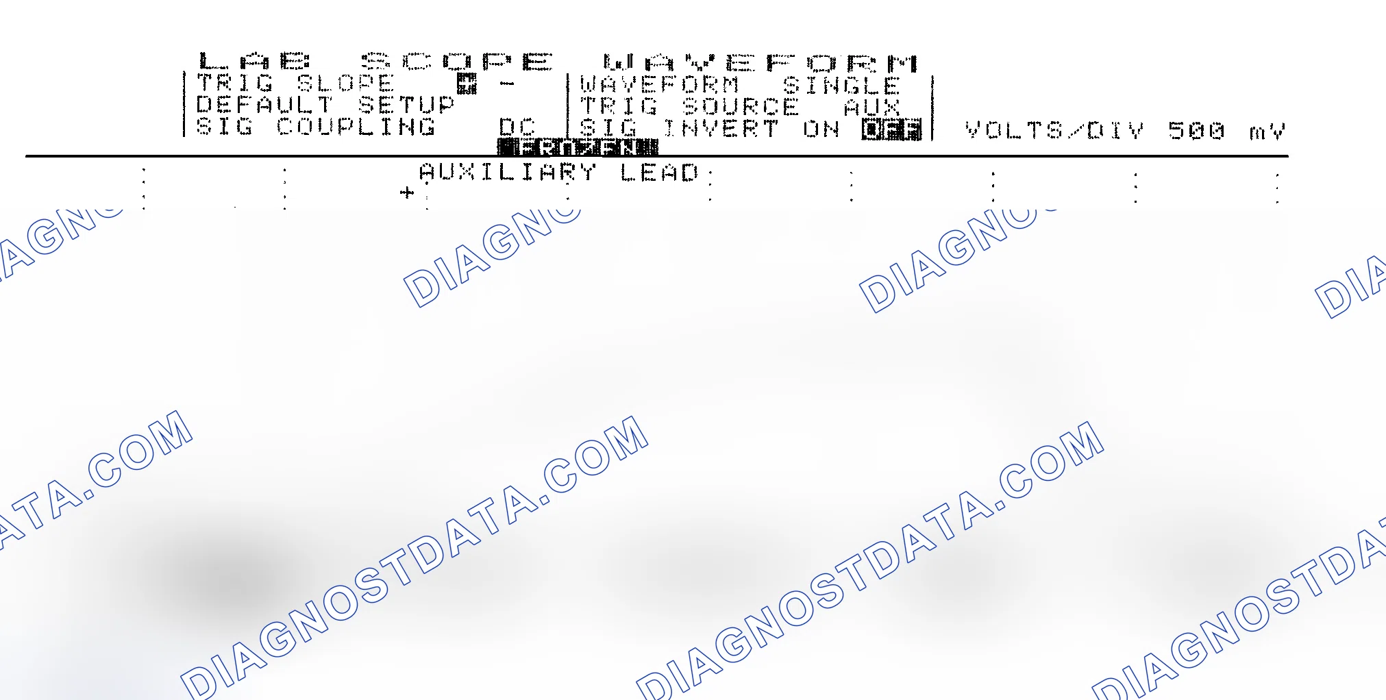 Scheme 14: Single Injector w/Excessive Current Flow - Current Pattern