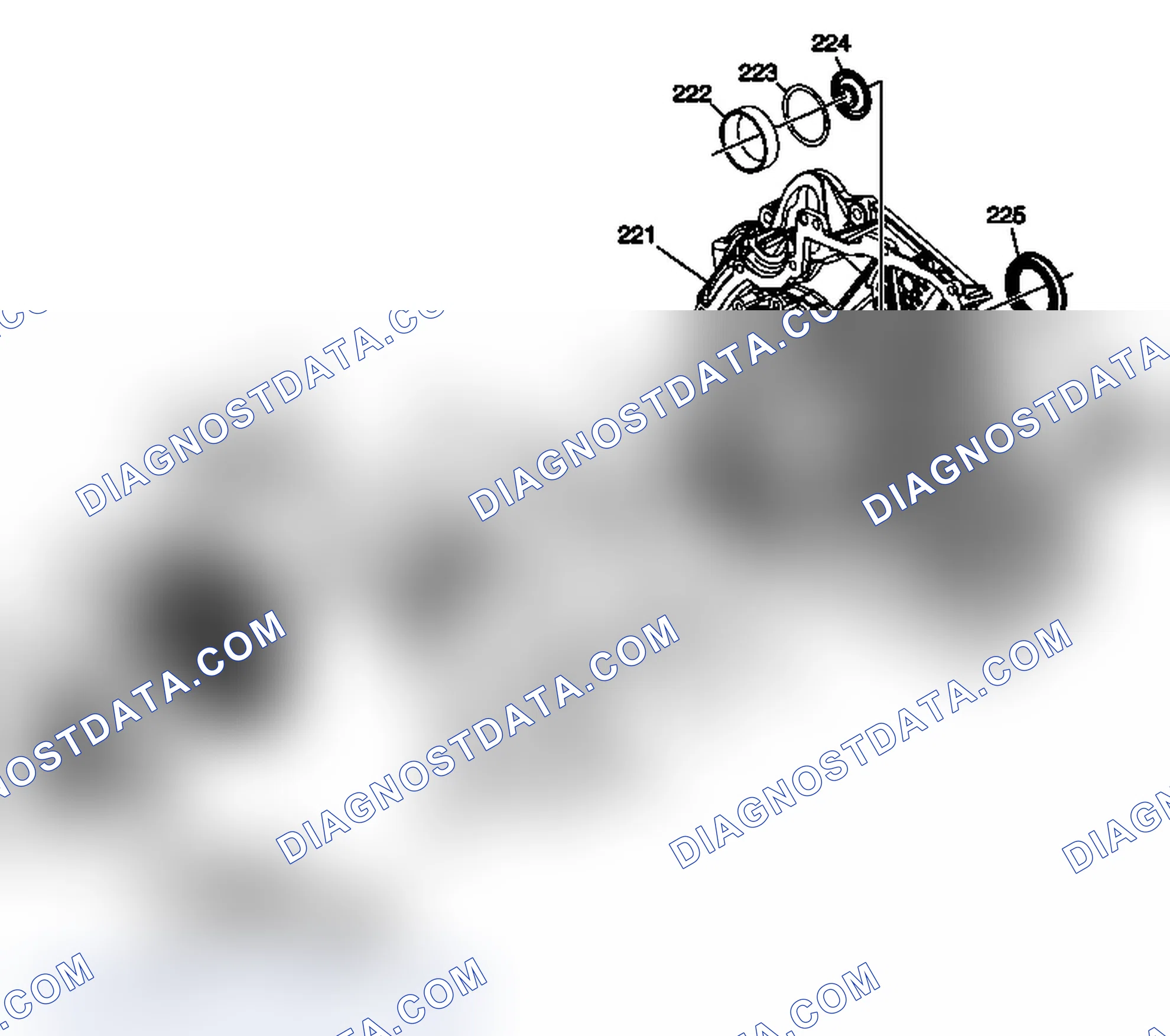 Scheme 276: Torque Converter, Support and Fluid Pump Housing Assembly