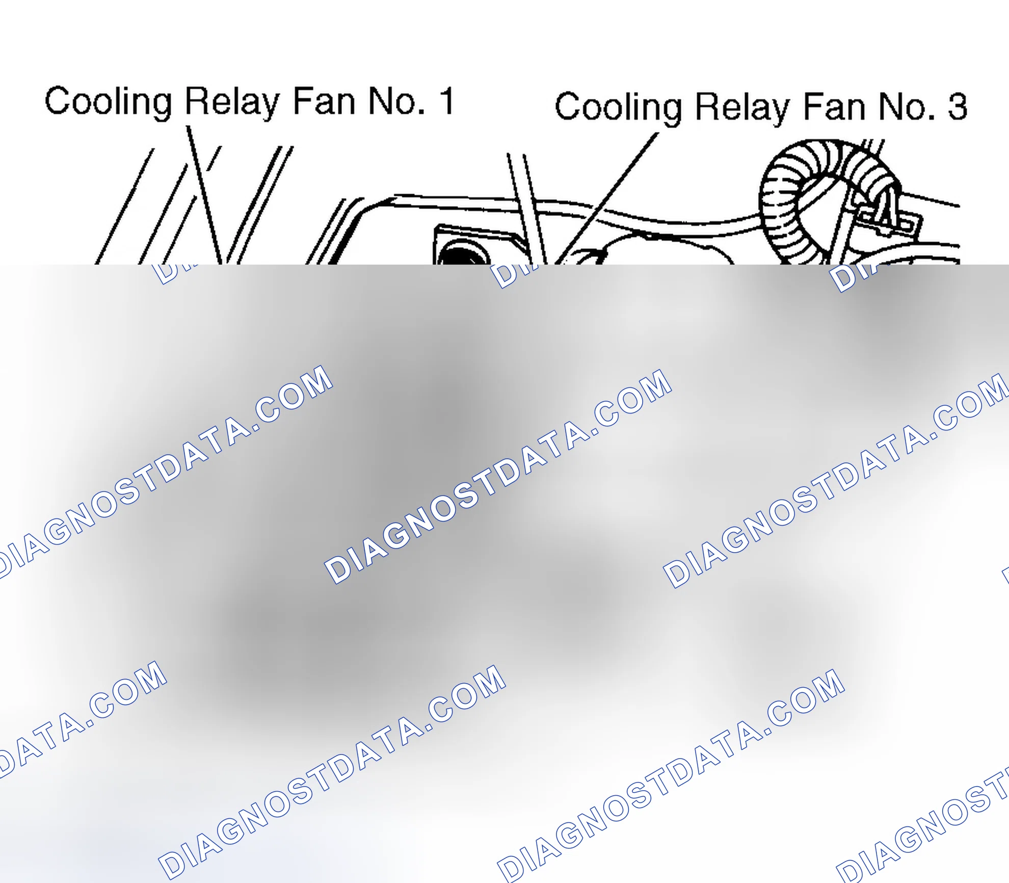 Scheme 6: DTC P1900 - COOLING FAN CIRCUIT