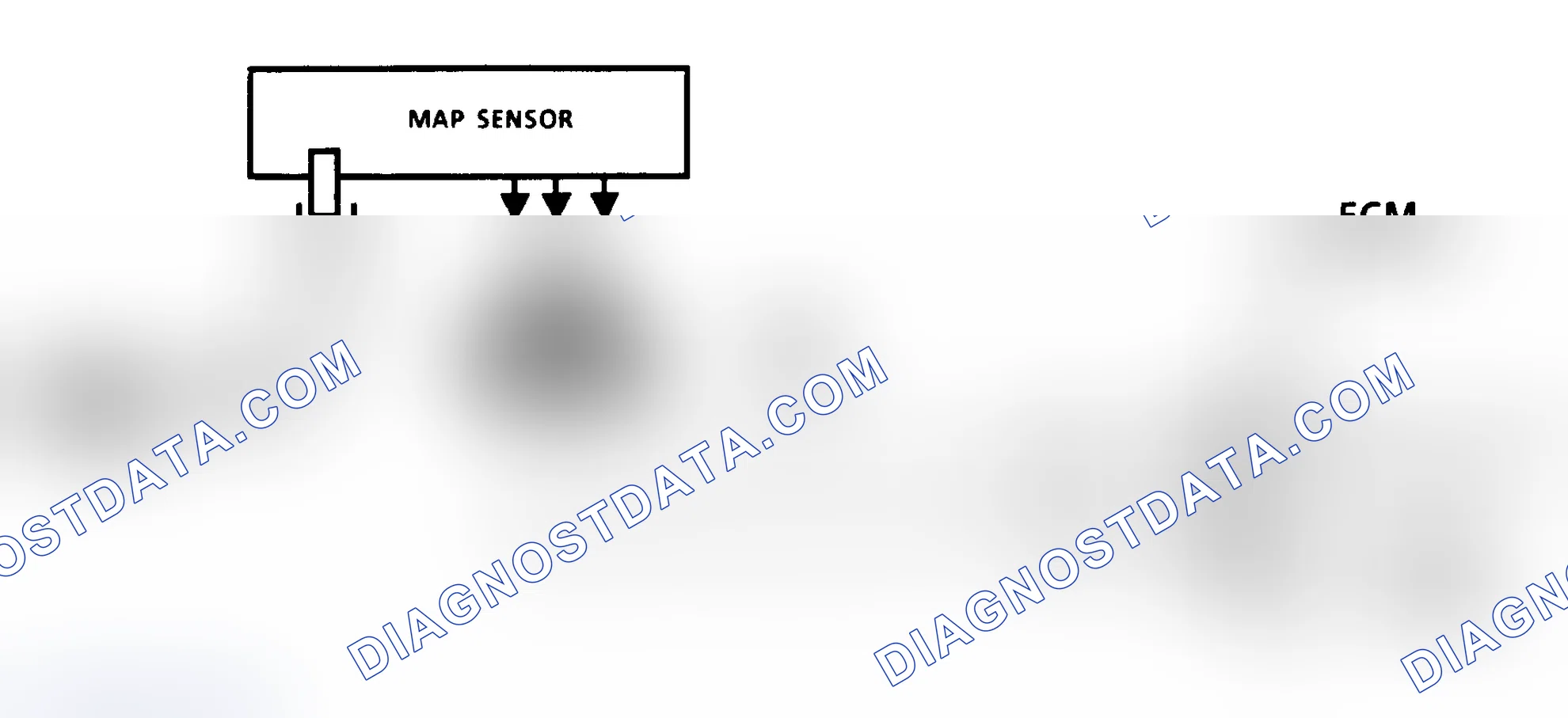 Scheme 112: Code 33 Schematic: MAP Sensor Signal Voltage High