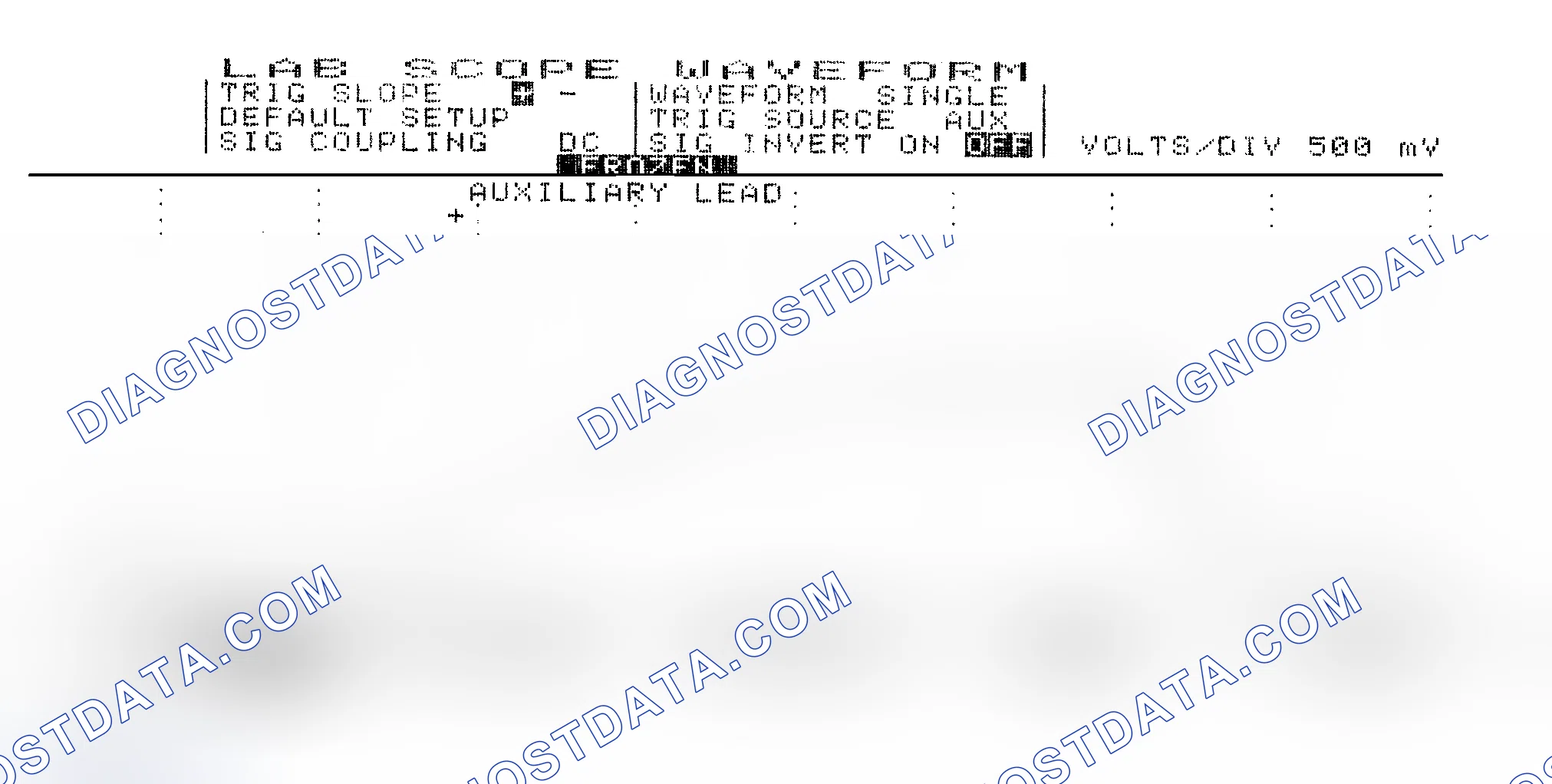Scheme 14: Single Injector w/Excessive Current Flow - Current Pattern