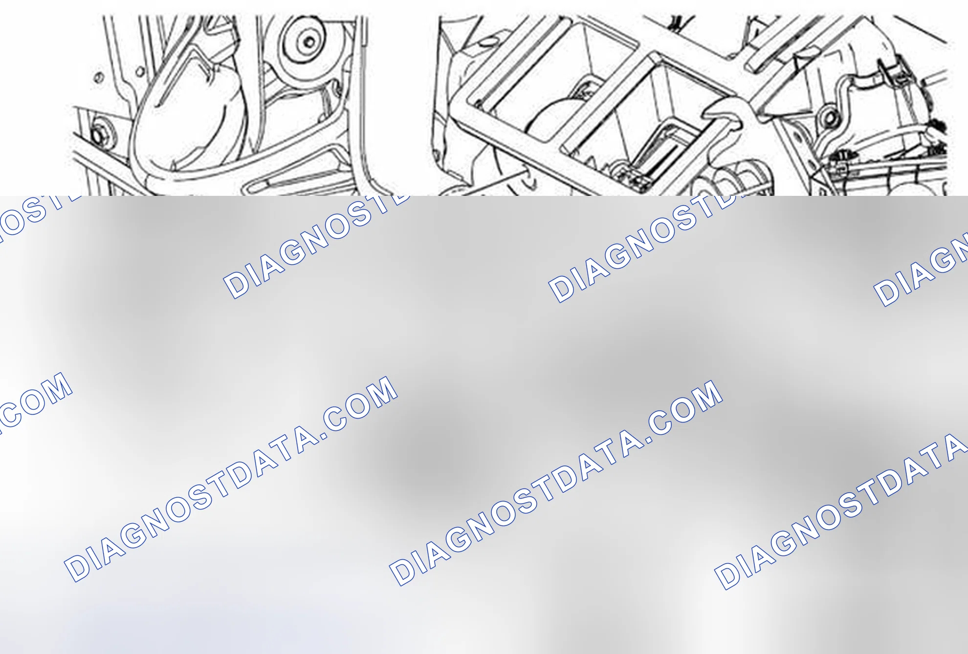 Scheme 55: Duct Air Temperature Sensor Replacement - Upper Left Side