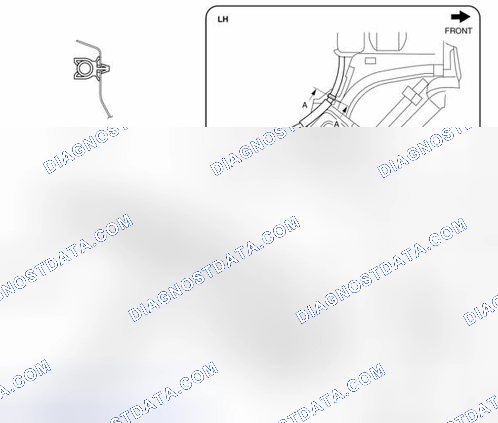 Scheme 7: REAR DRAIN HOSE REMOVAL