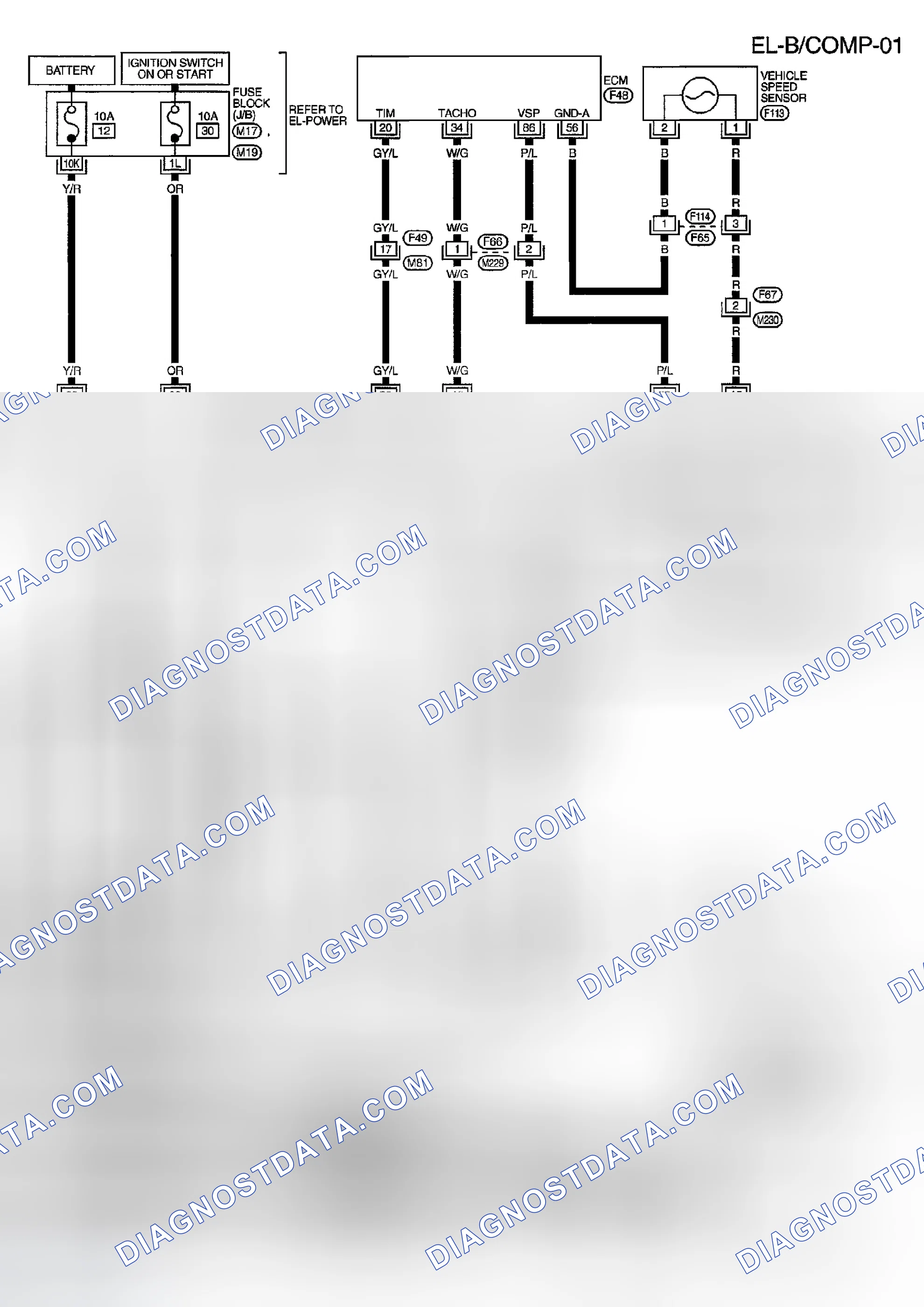 Scheme 13: Wiring Diagram - B/COMP