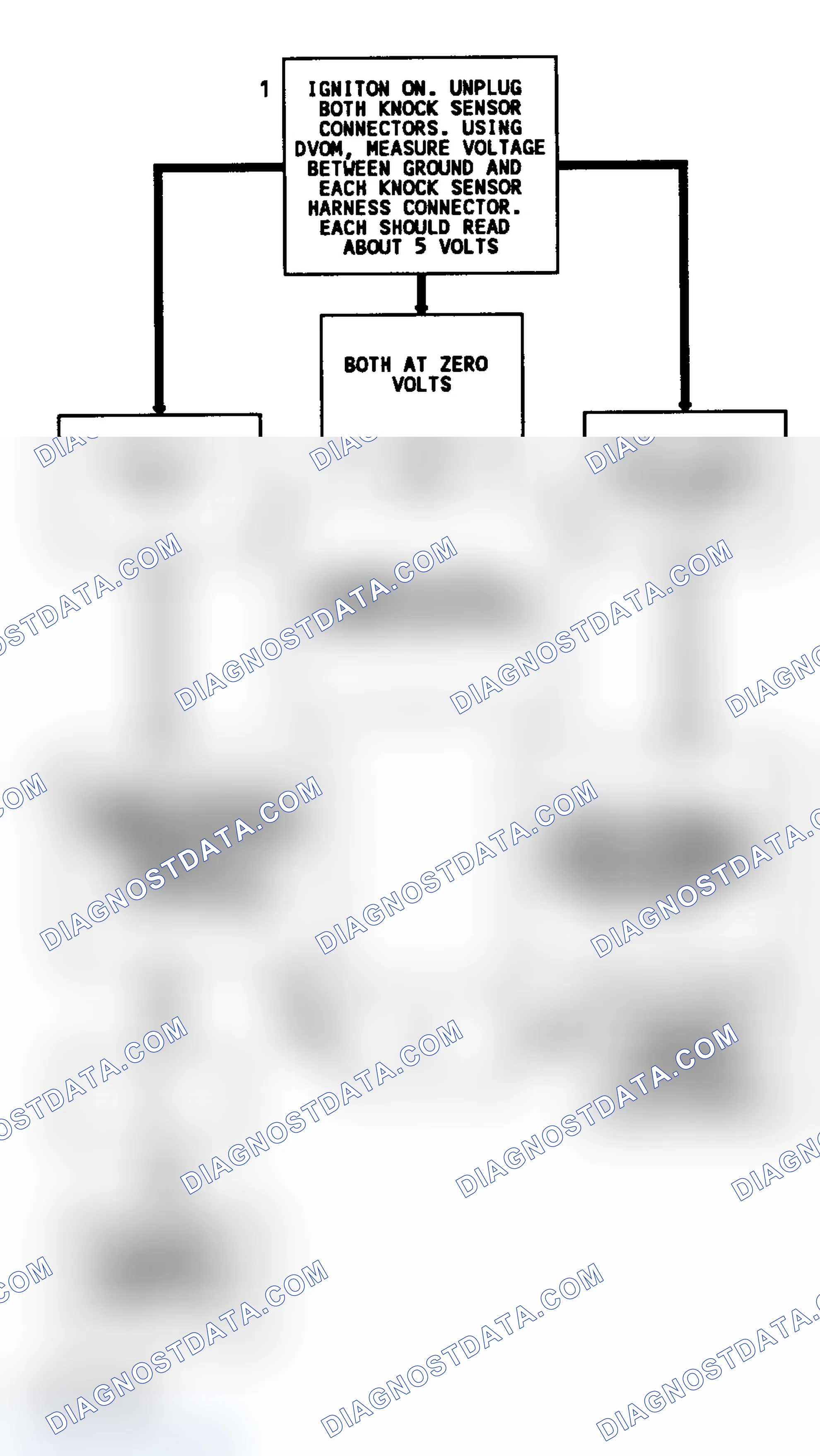 Scheme 279: CODE 39, Flowchart, Knock Sensor Circuit Shorted (4.3L S & T Series W/ M/T)