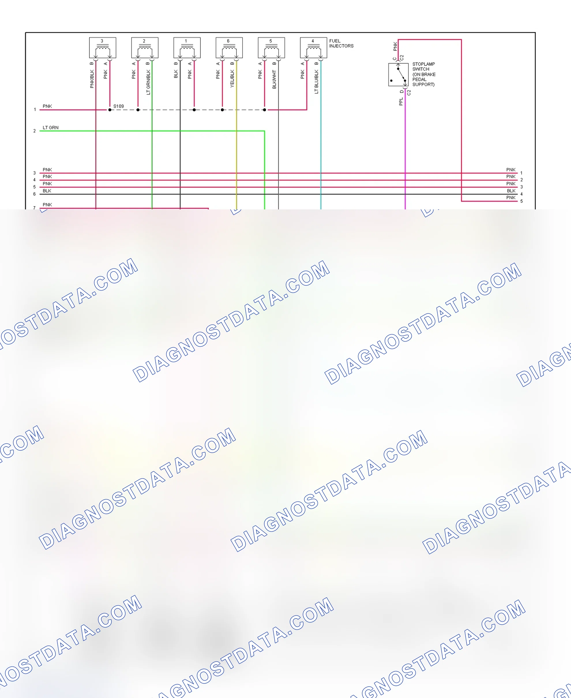 Scheme 131: PCM Wiring Diagram (Lumina & Monte Carlo - 3.1L - 2 Of 4)