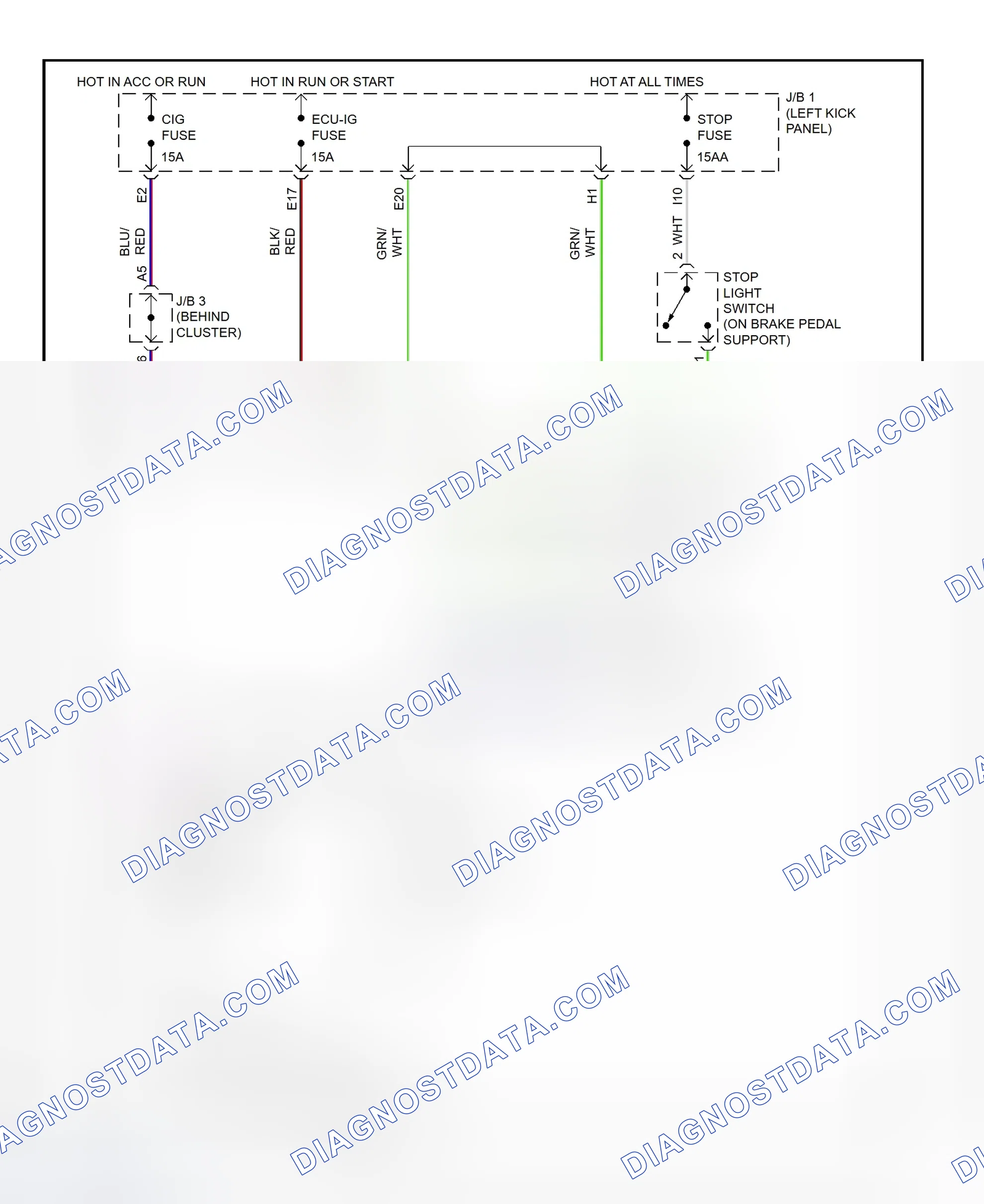 Scheme 9: Shift Interlock System Wiring Diagram (1995-96 SC300 & SC400)