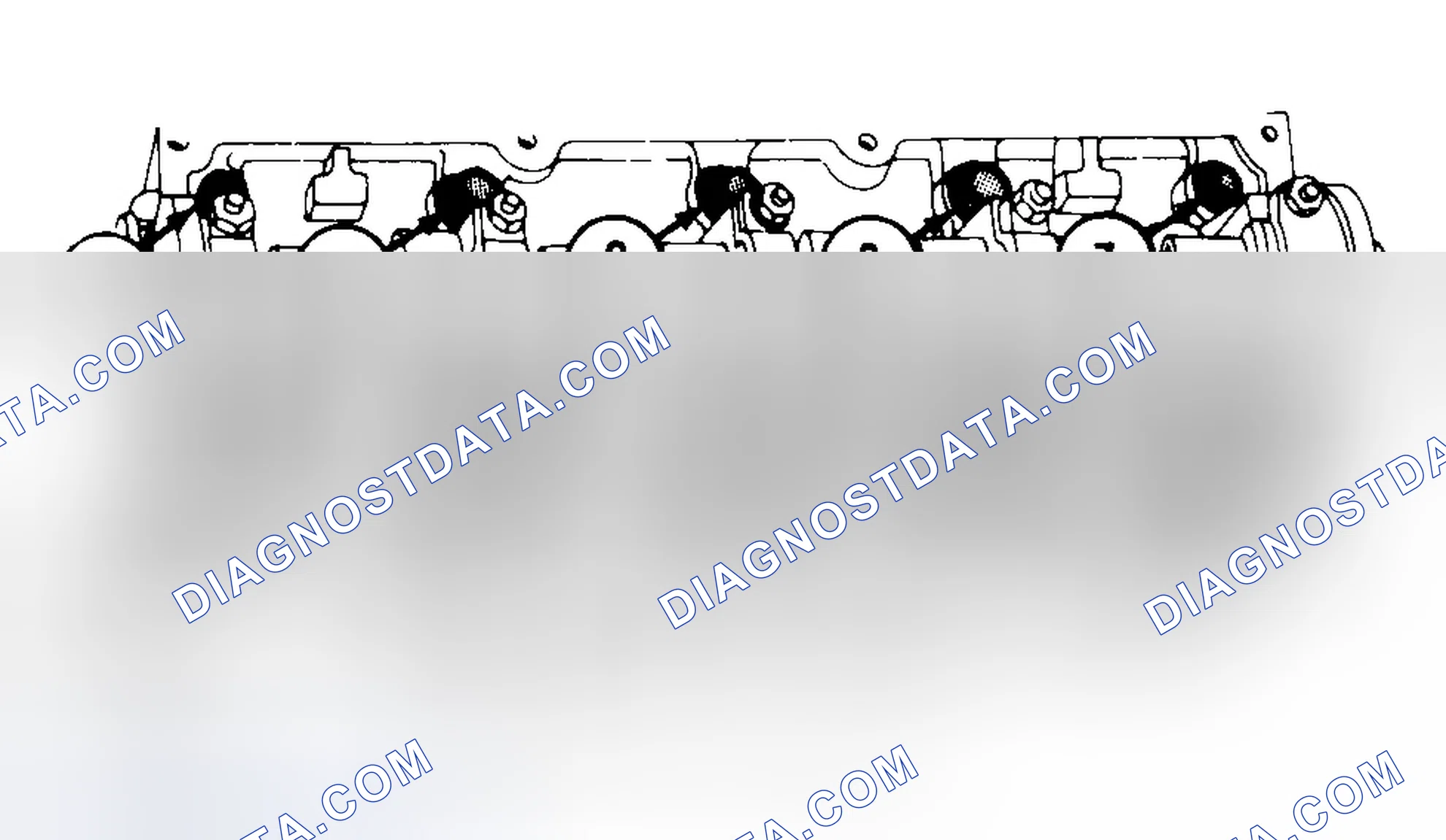 Scheme 7: Typical Cylinder Head Tightening or Loosening Sequence
