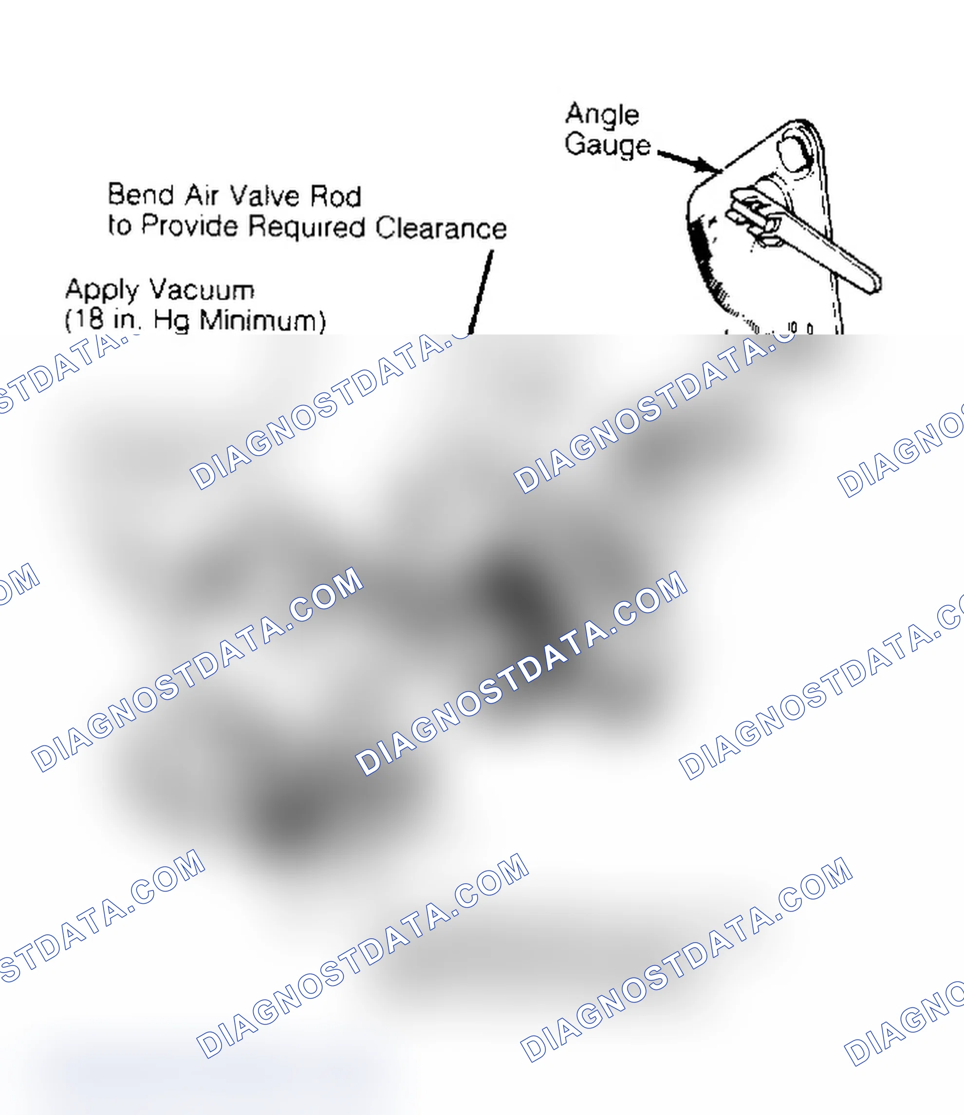 Scheme 14: Secondary (Rear) Vacuum Break Adjustment Turn screw or bend vacuum break rod to adjust.