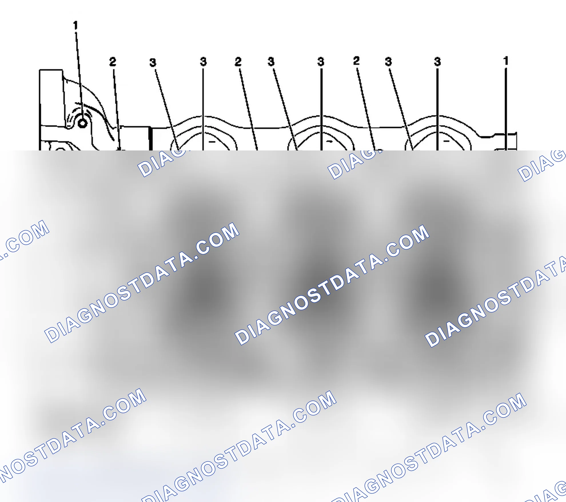 Scheme 81: Left Cylinder Head Camshaft Cover Face