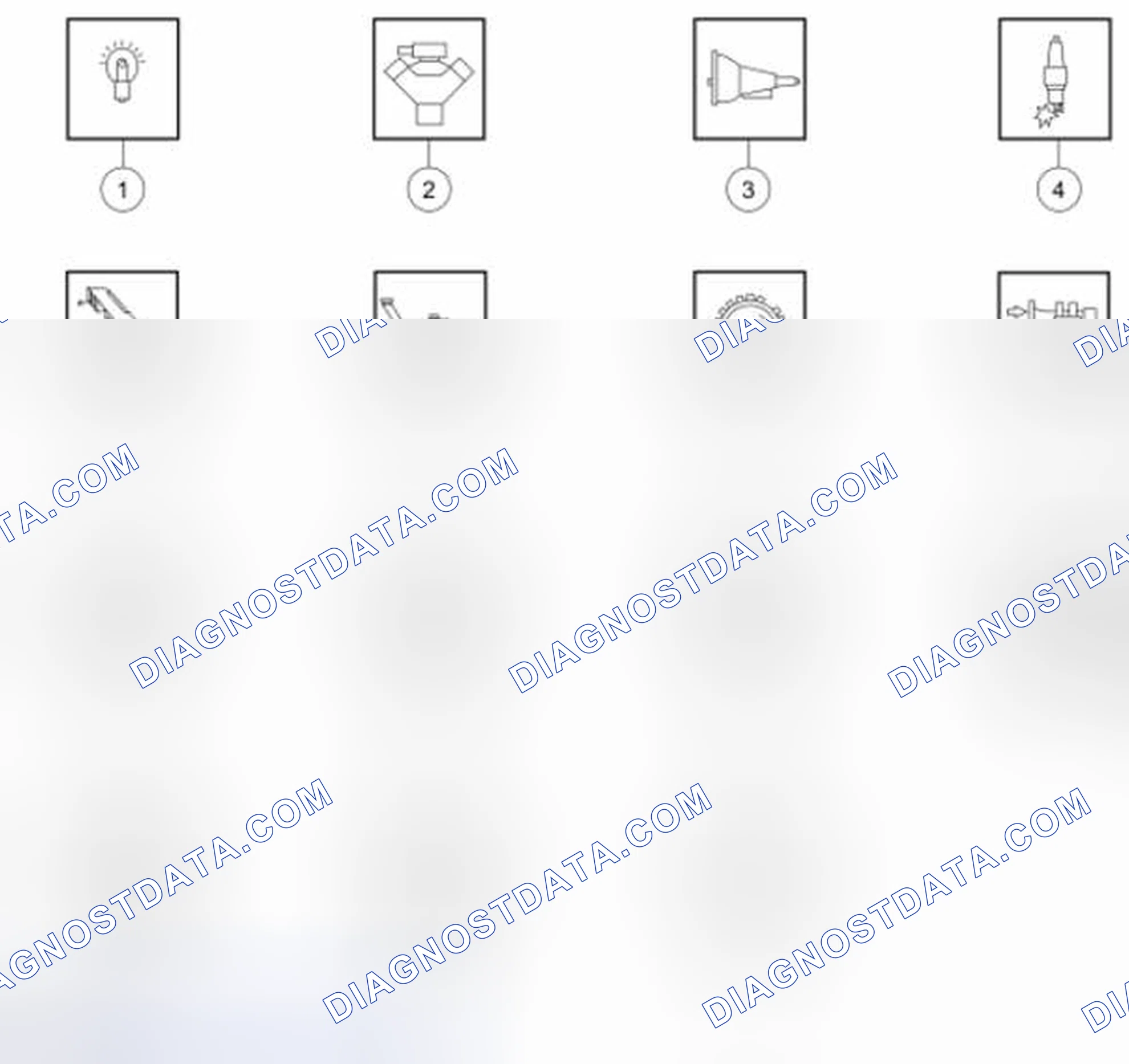 Scheme 4: View Of OBD Monitors Icons