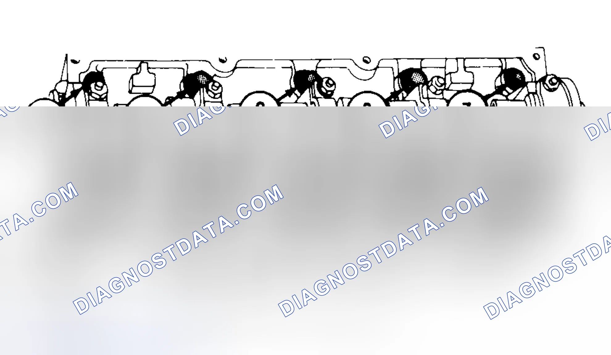Scheme 7: Typical Cylinder Head Tightening or Loosening Sequence