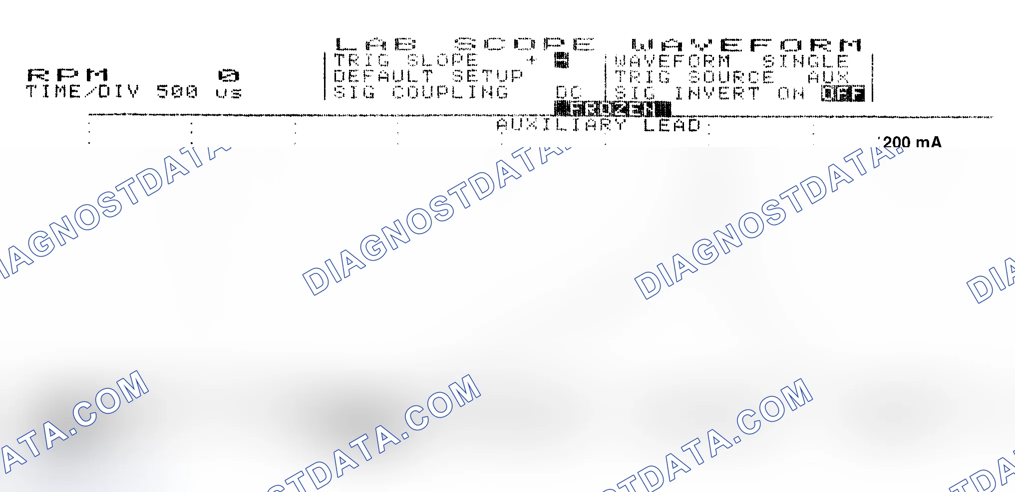 Scheme 17: Single Injector w/Normal Current Flow - Current Pattern