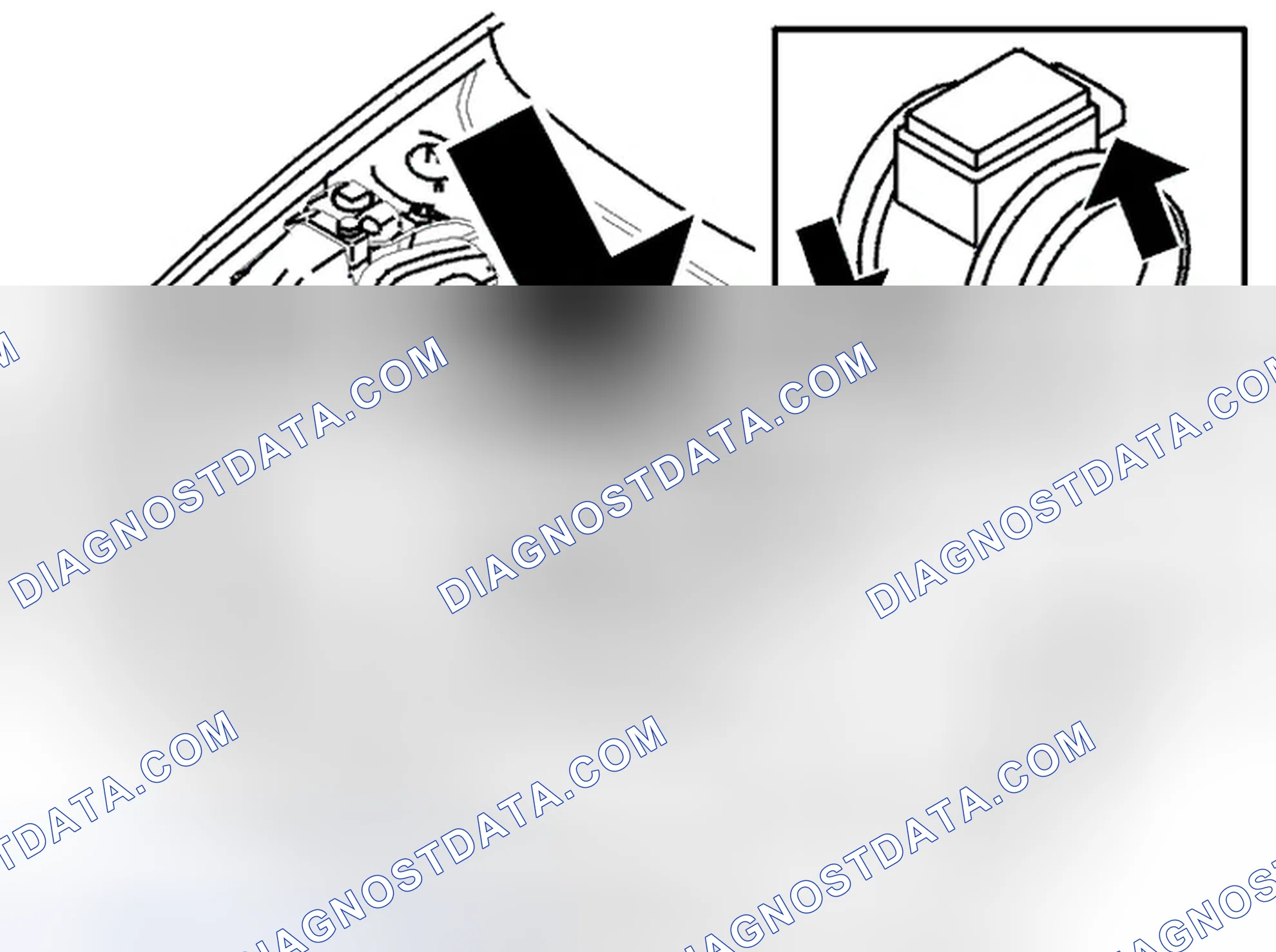 Scheme 269: Removing the mass air flow (MAF) sensor