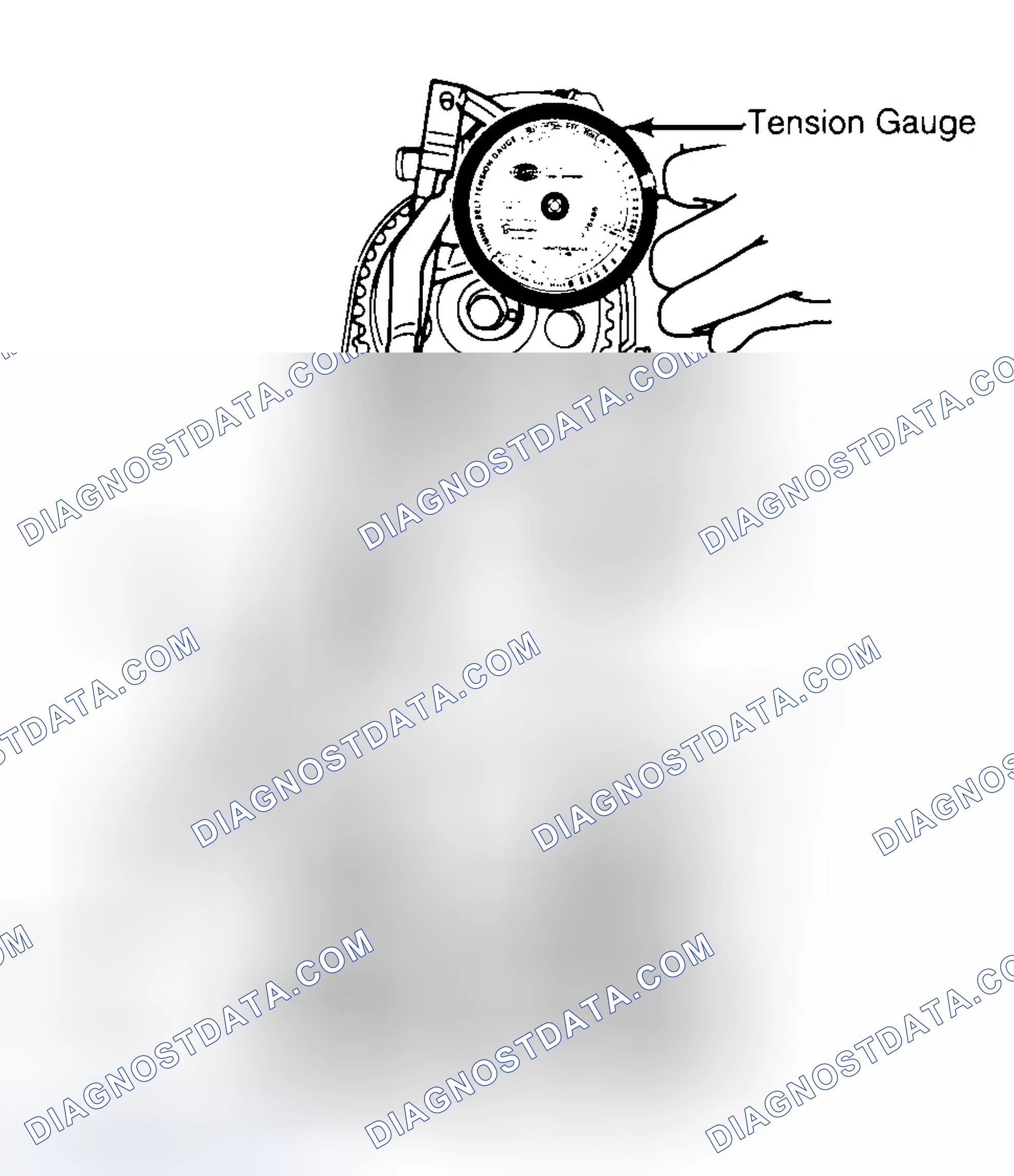 Scheme 3: Adjusting Typical Timing Belt Tension
