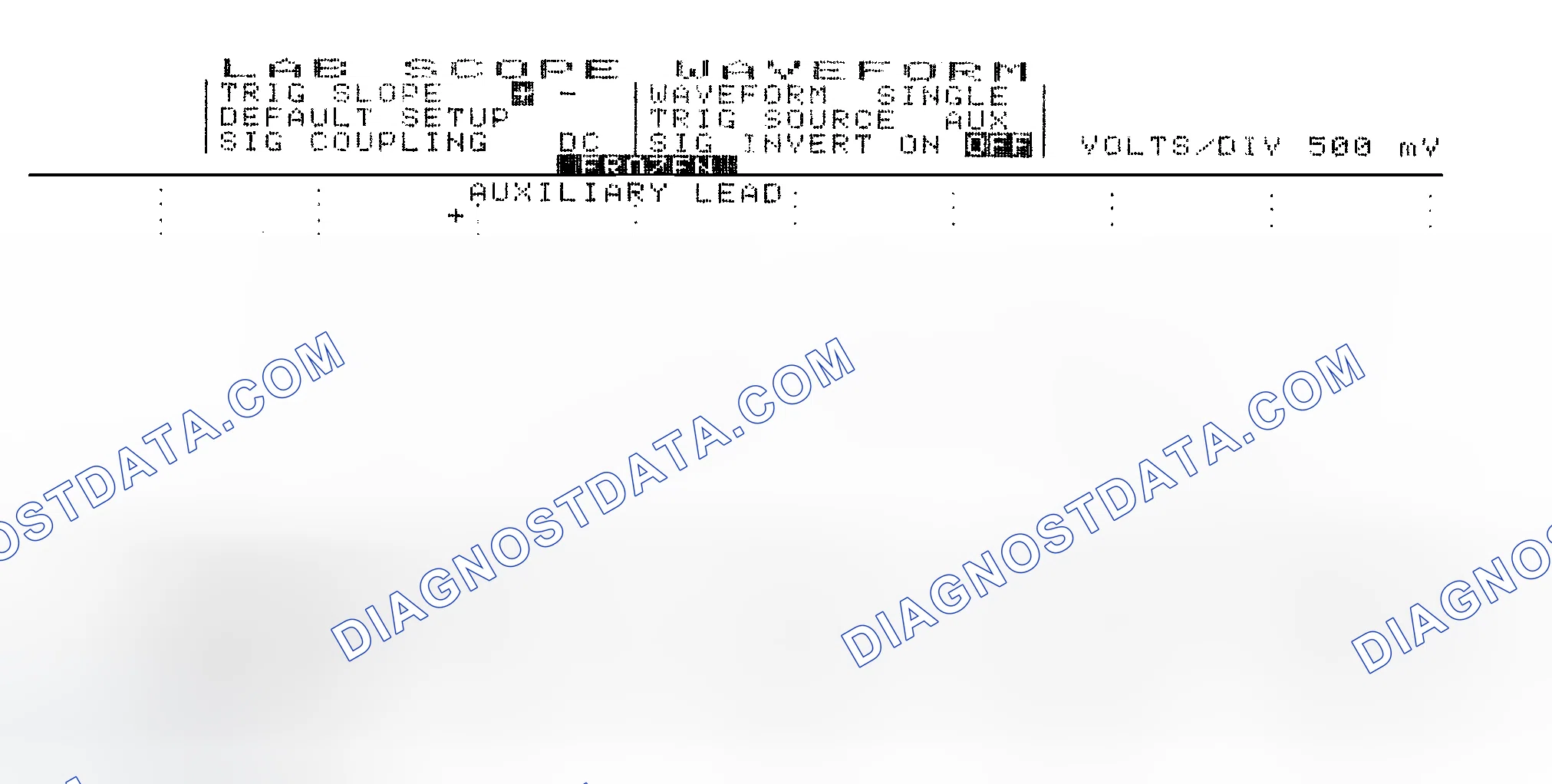 Scheme 14: Single Injector w/Excessive Current Flow - Current Pattern
