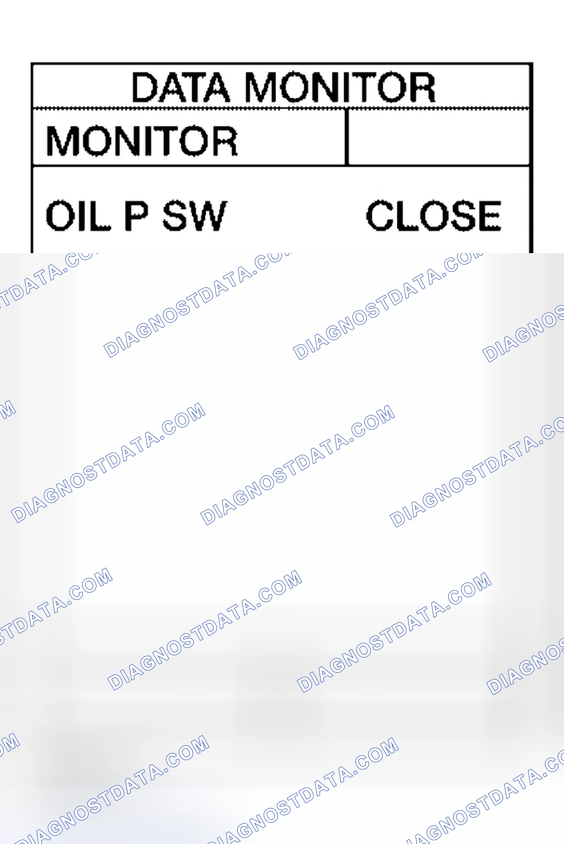 Scheme 787: Oil Pressure Warning Lamp Stays Off (Ignition Switch ON)