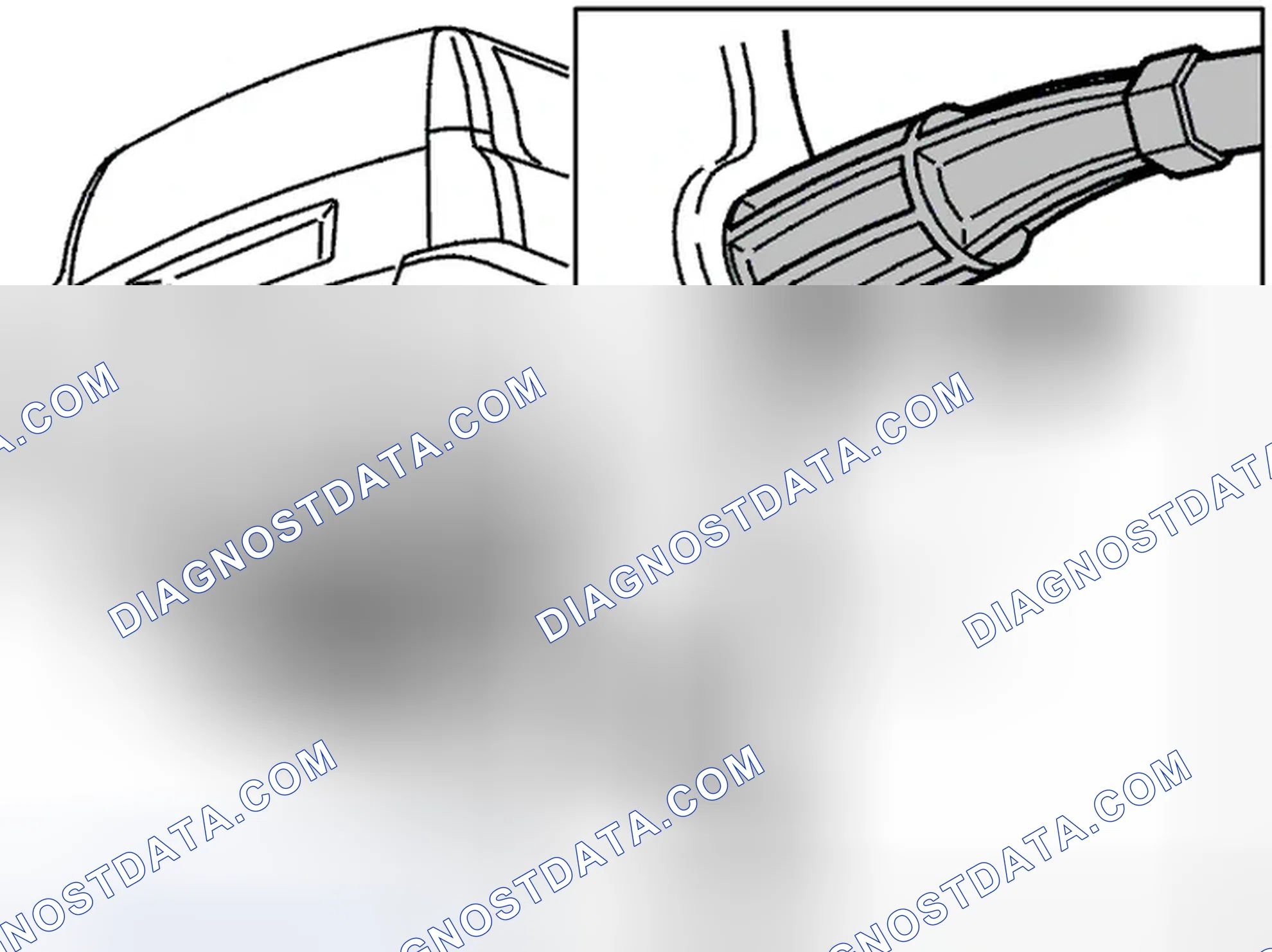 Scheme 195: Remove the guide sleeve for the cable sleeve