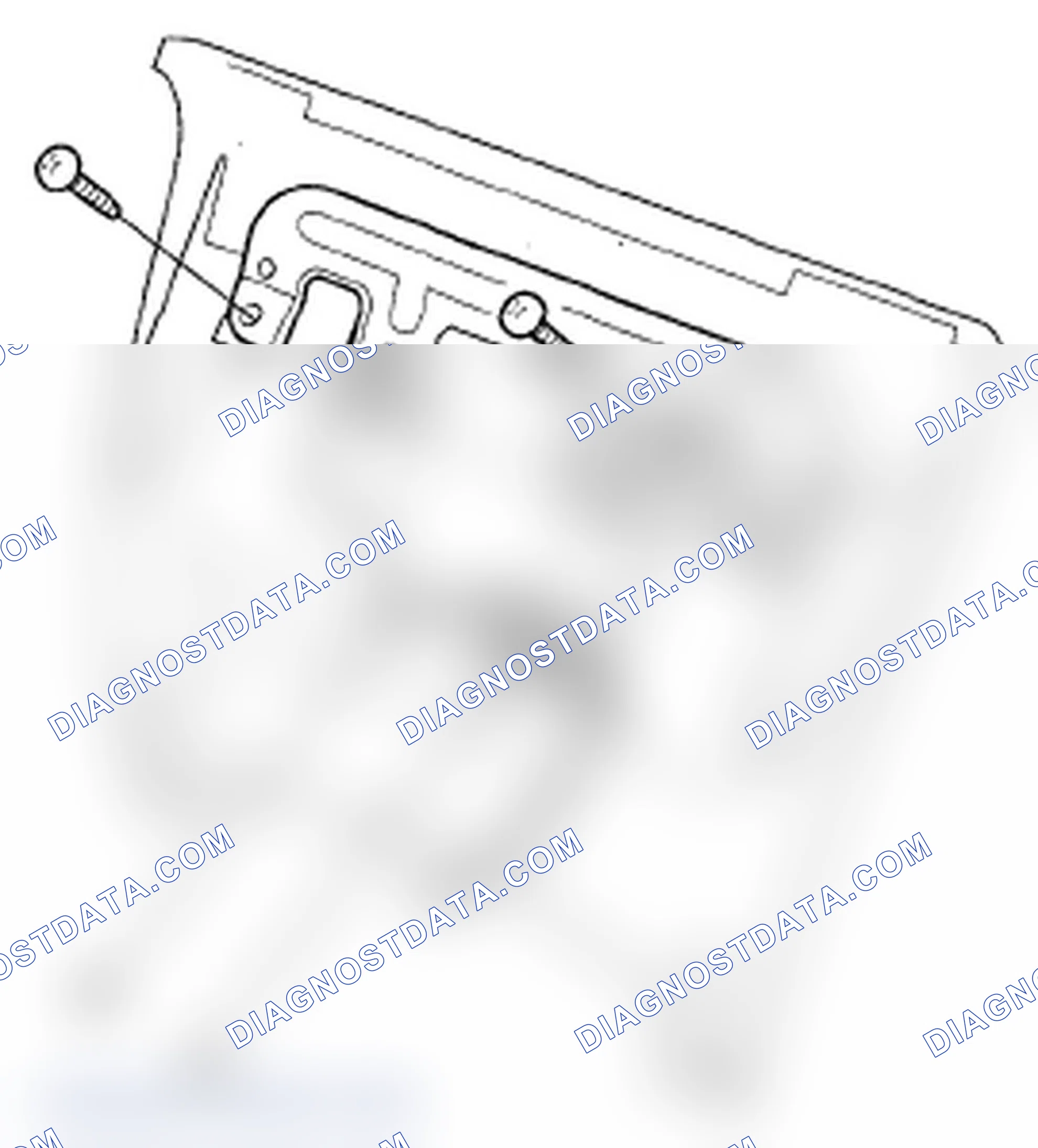 Scheme 85: Rear Interior LF Antenna Replacement