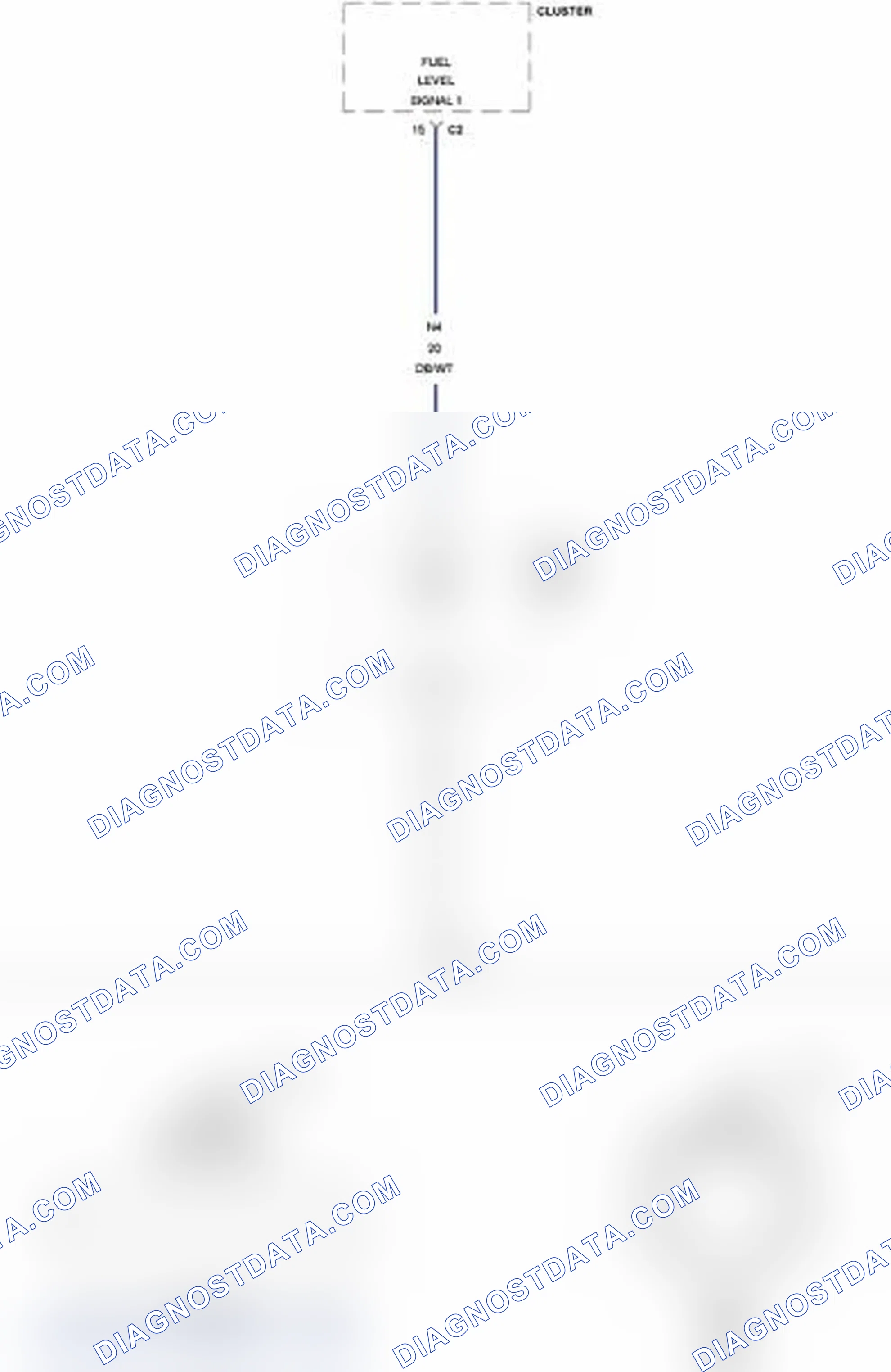 Scheme 102: P0462-FUEL LEVEL SENSOR 1 CIRCUIT LOW