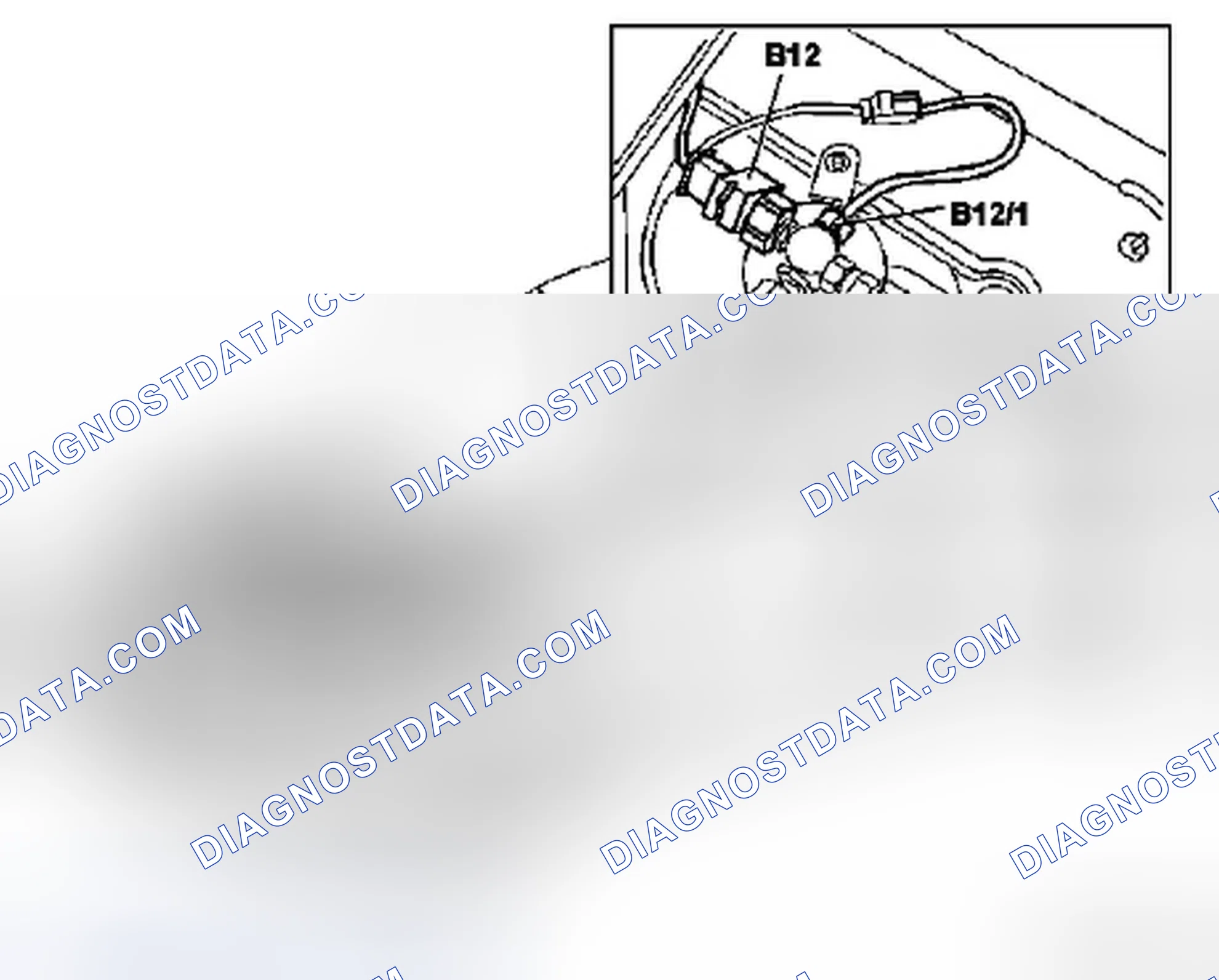 Scheme 128: Refrigerant pressure sensor, location - GF83.40-P-2126-02A