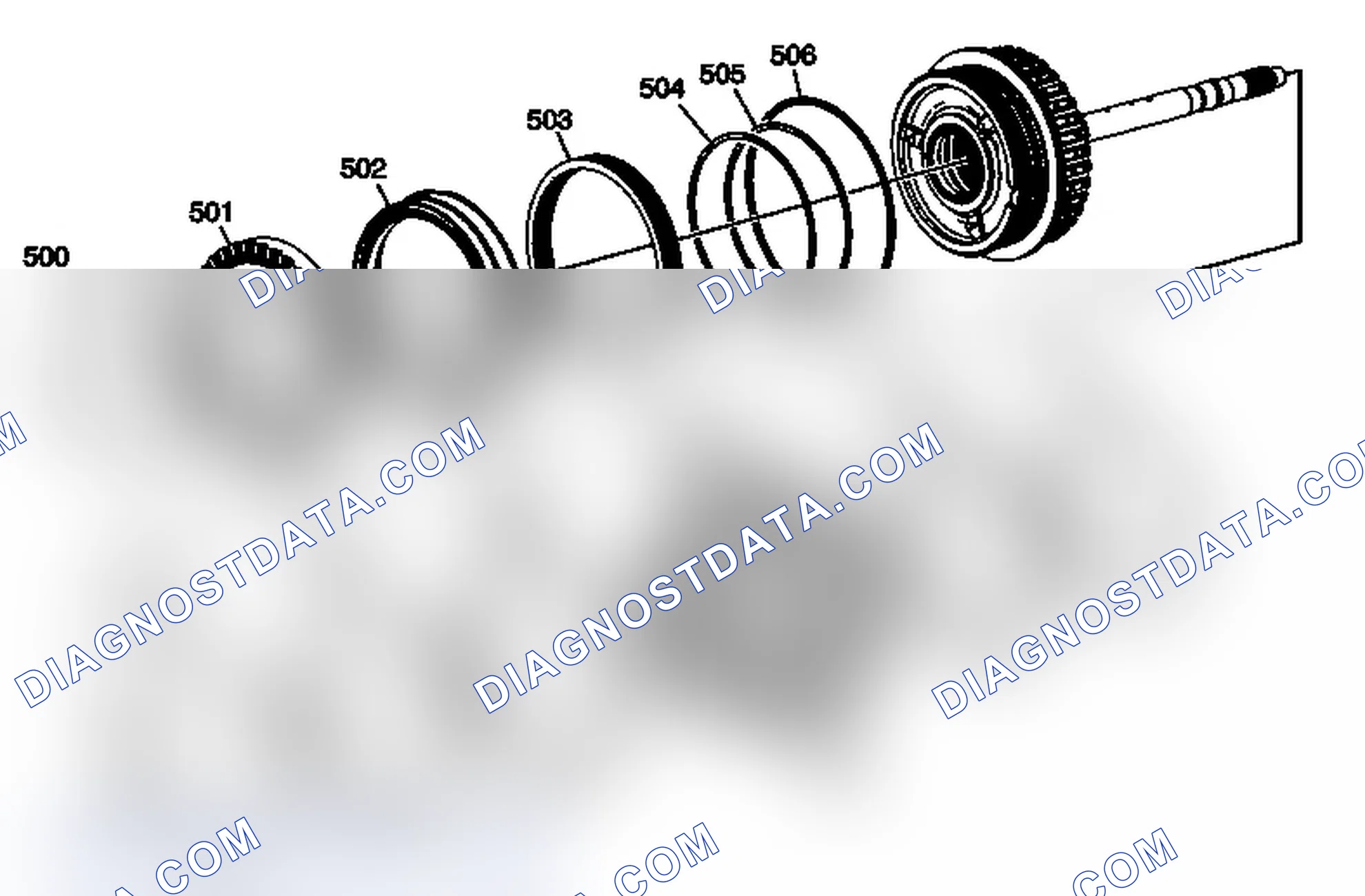 Scheme 233: 3-5 Reverse Clutch Assembly - Gen 1