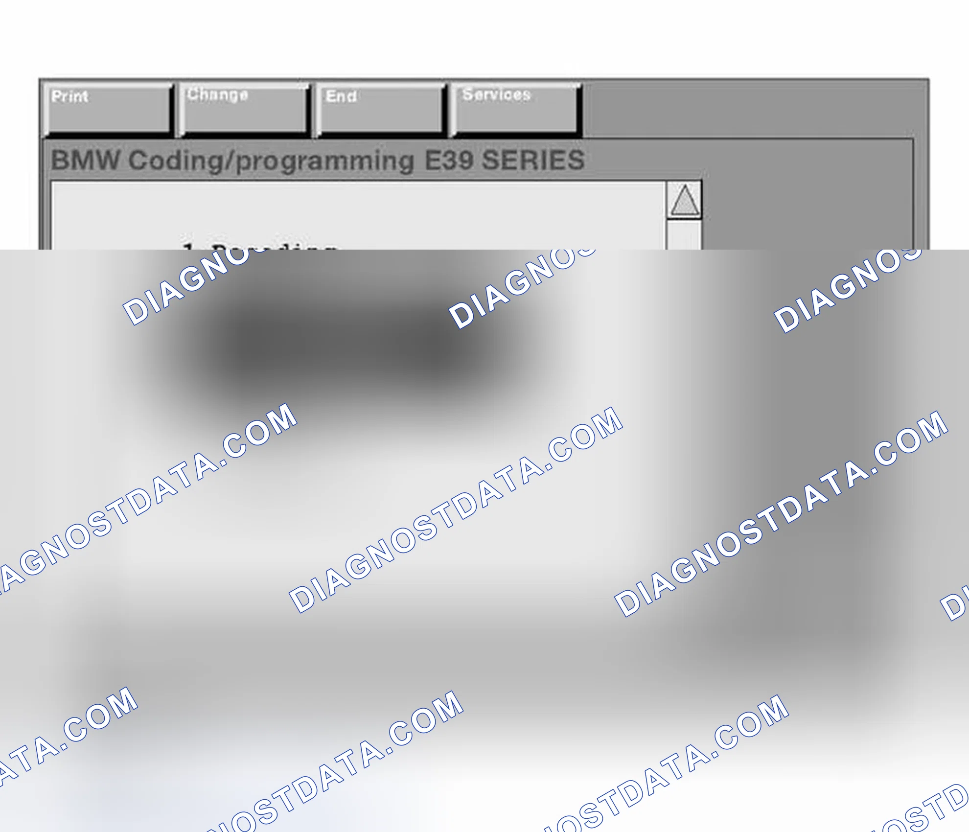 Scheme 193: Display of ZCS for Printout