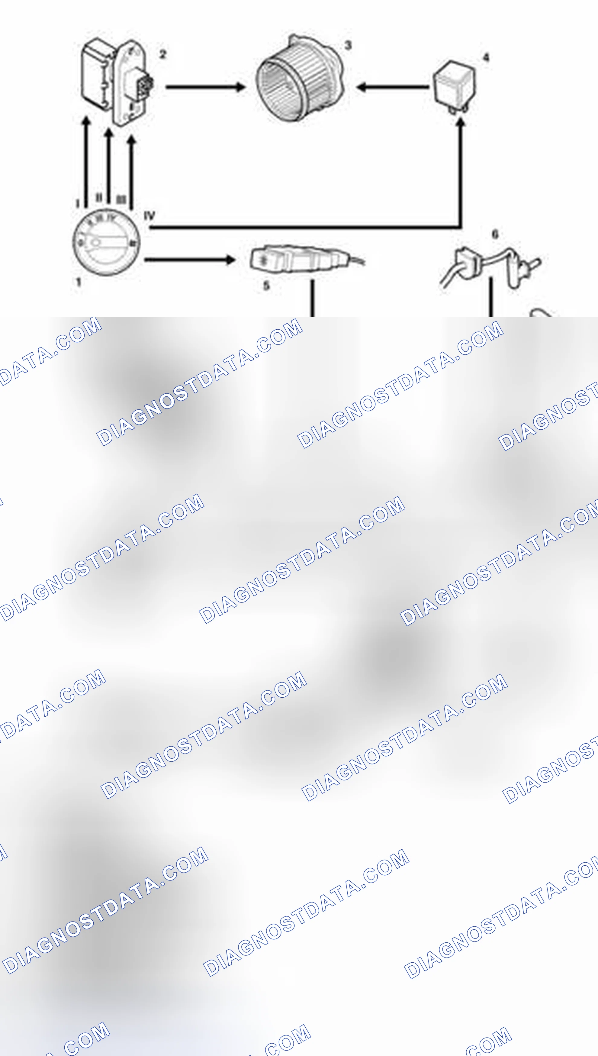 Scheme 55: A/C SYSTEM CONTROL SCHEMATIC - K1.8 AND NON NAS KV6 (UP TO 2003 MODEL YEAR)