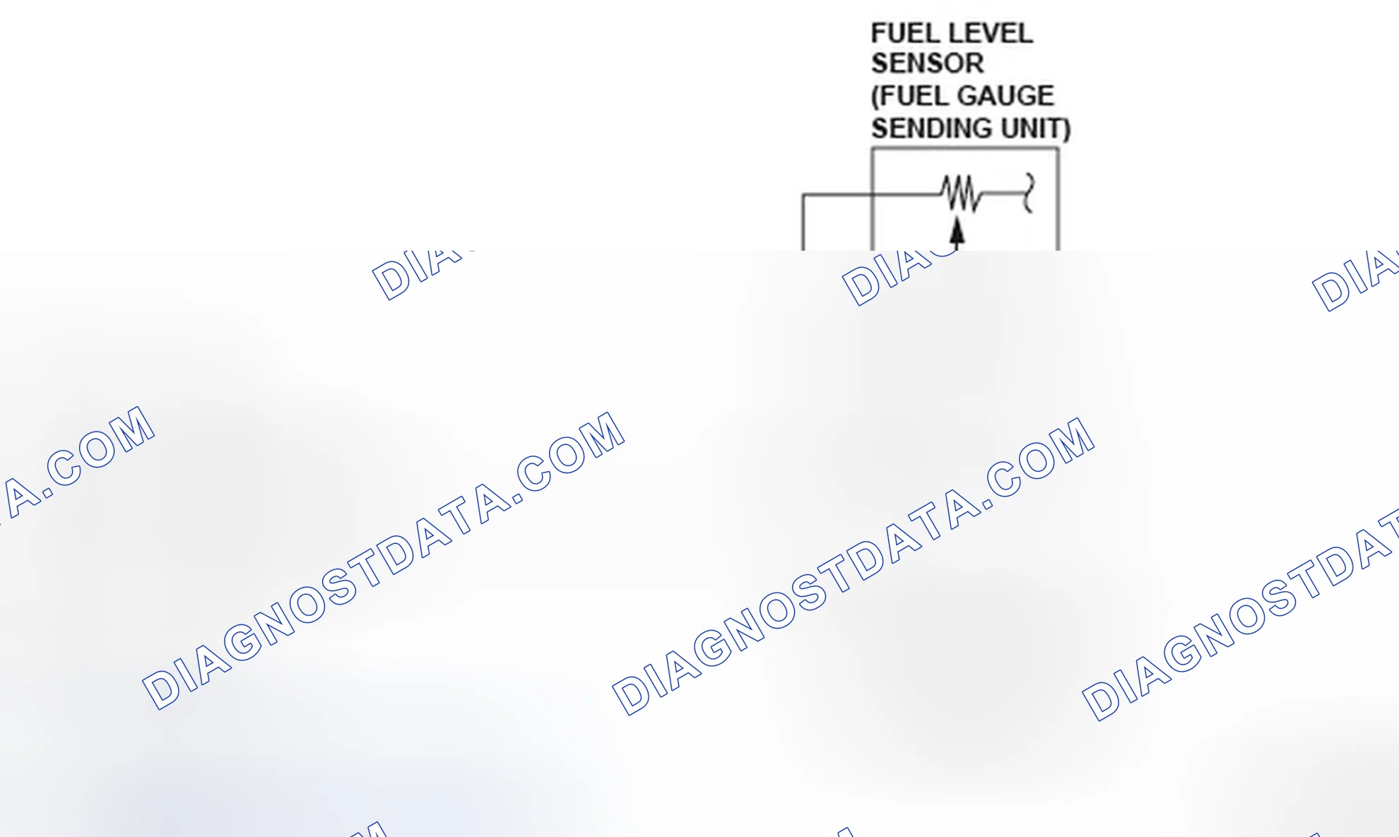 Scheme 160: Fuel Level Sensor (Fuel Gauge Sending Unit) Circuit Diagram
