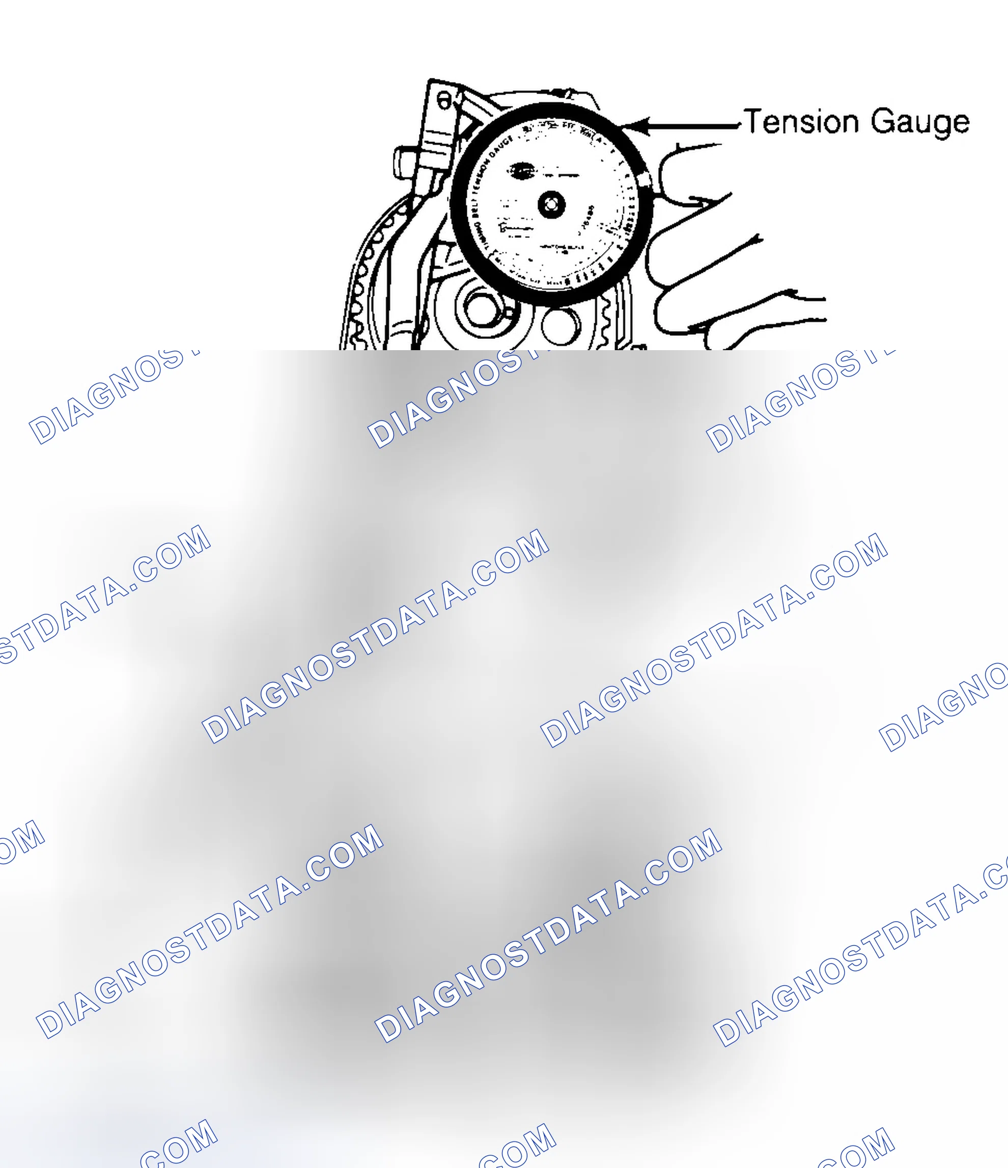 Scheme 3: Adjusting Typical Timing Belt Tension