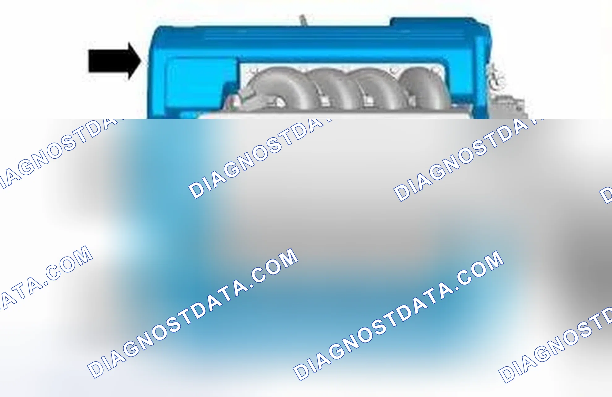 Scheme 343: Intake manifold cover