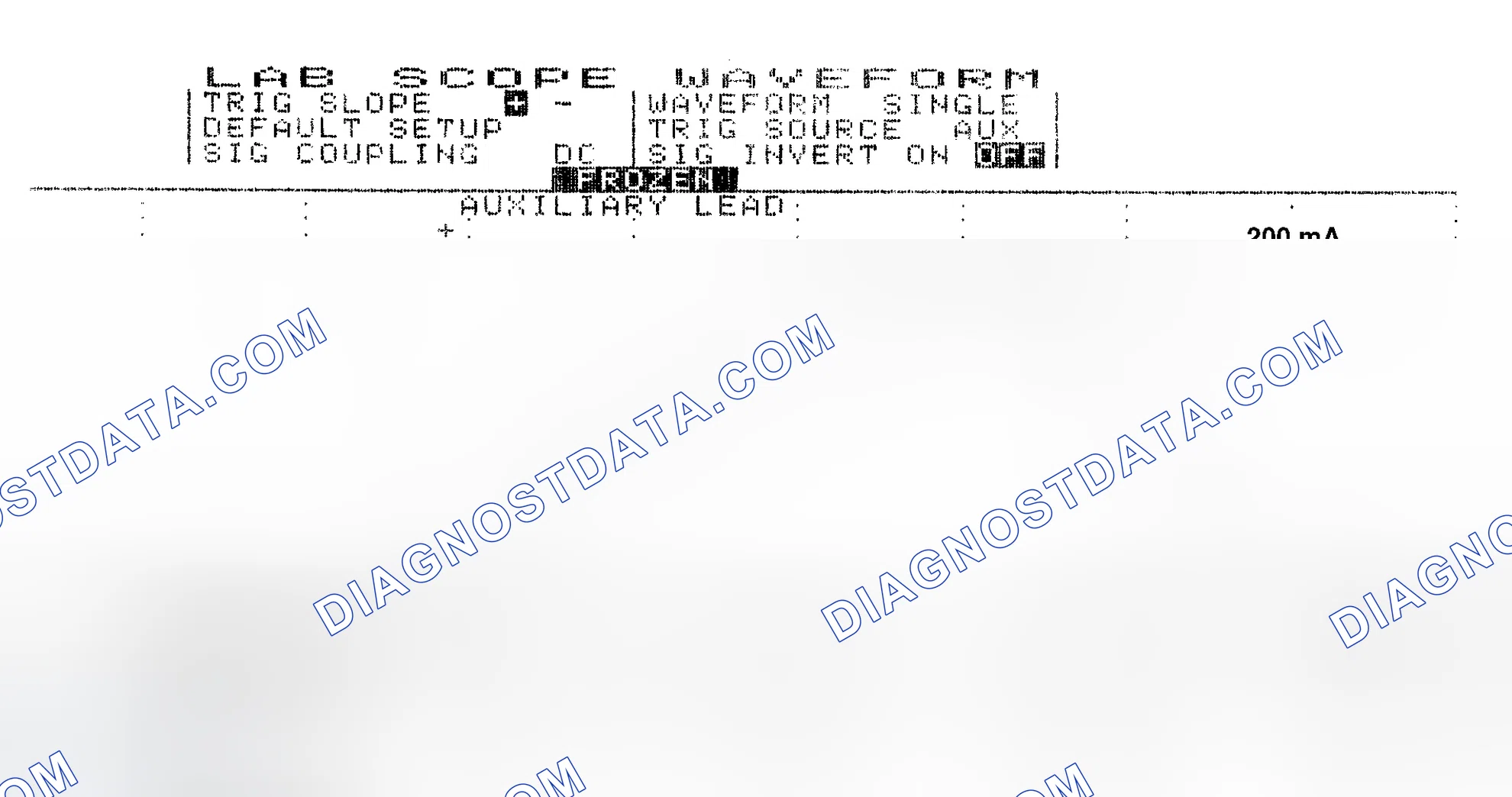 Scheme 13: Single Injector w/Normal Current Flow - Current Pattern