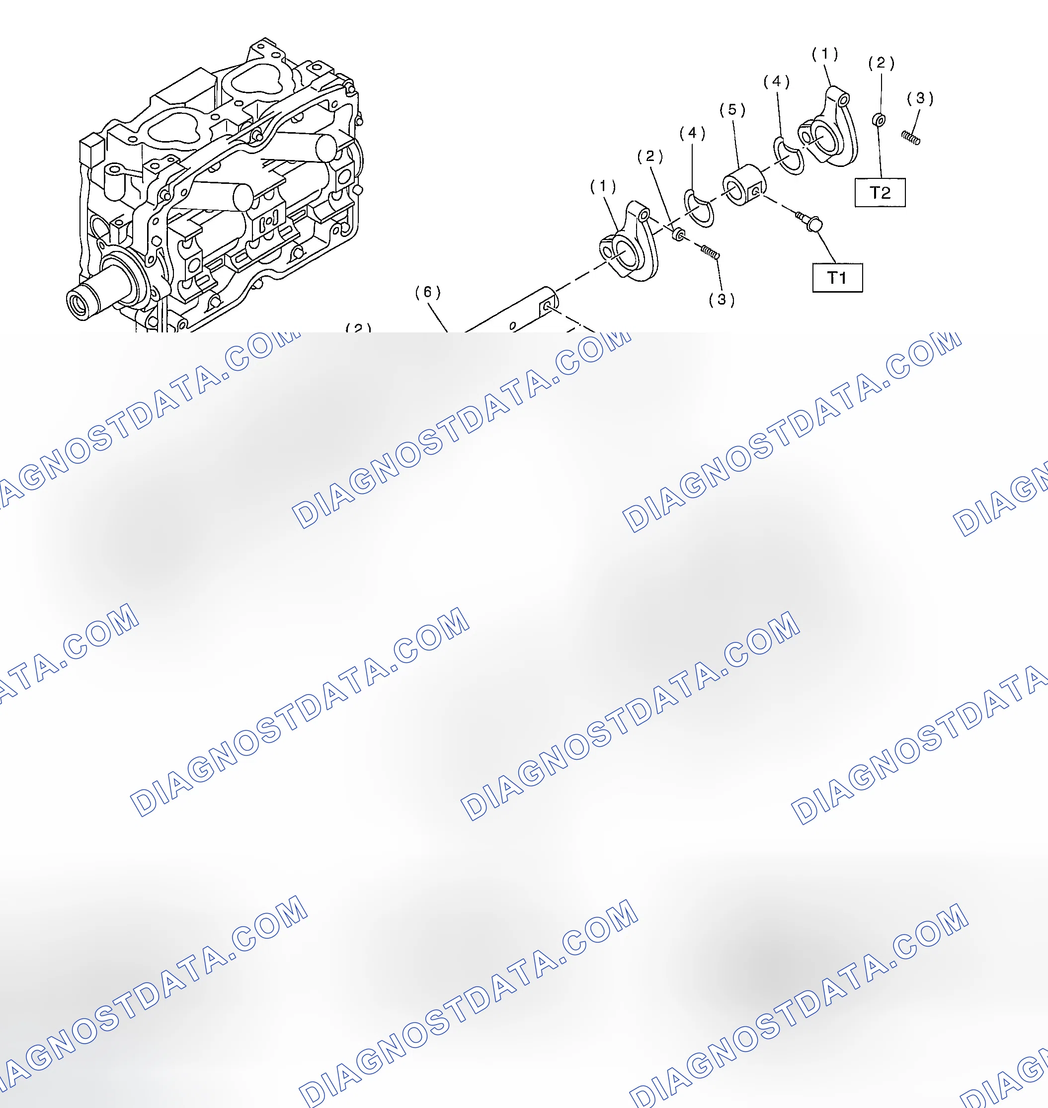 Scheme 18: VALVE ROCKER ASSEMBLY